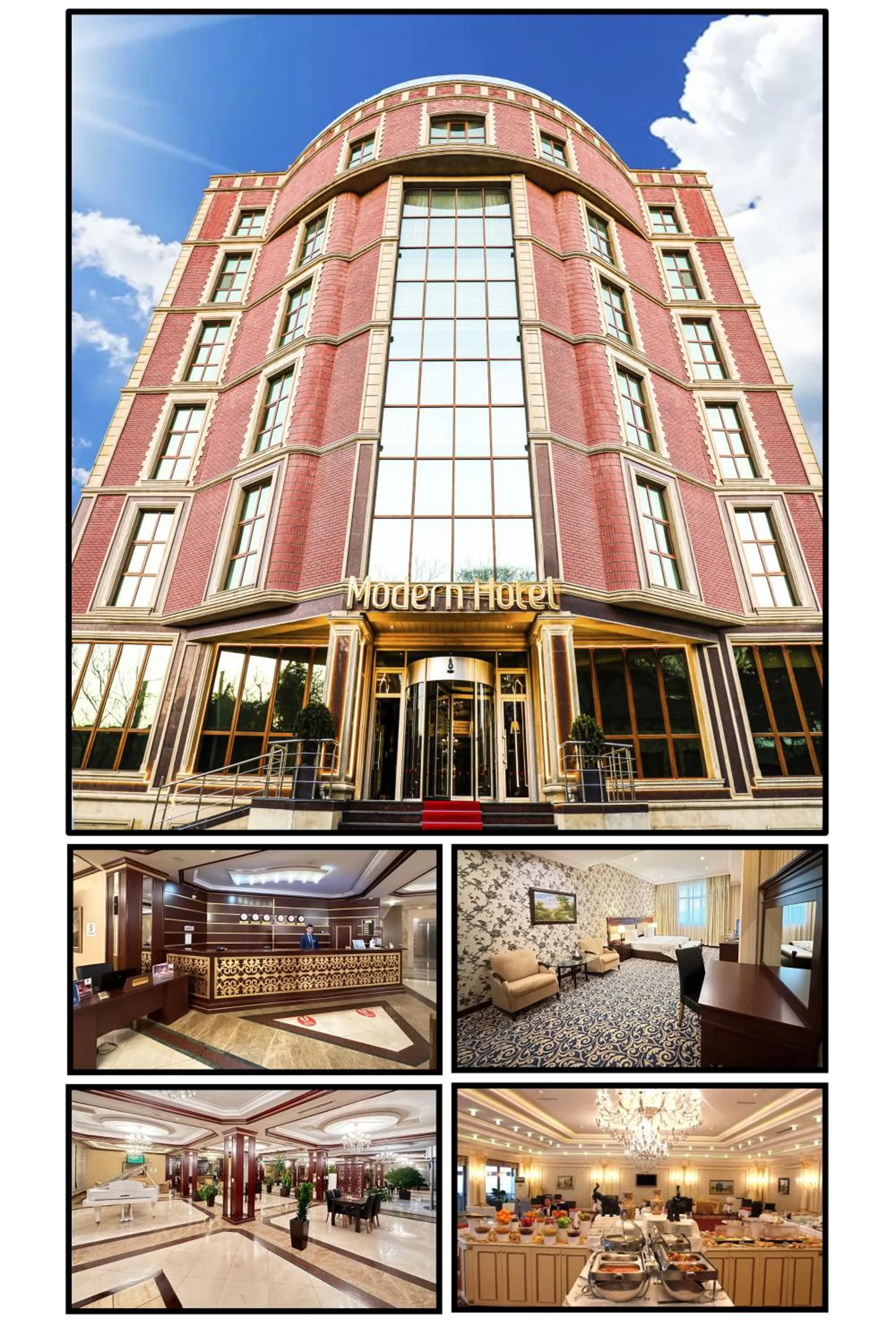 Property building in Modern Hotel Baku