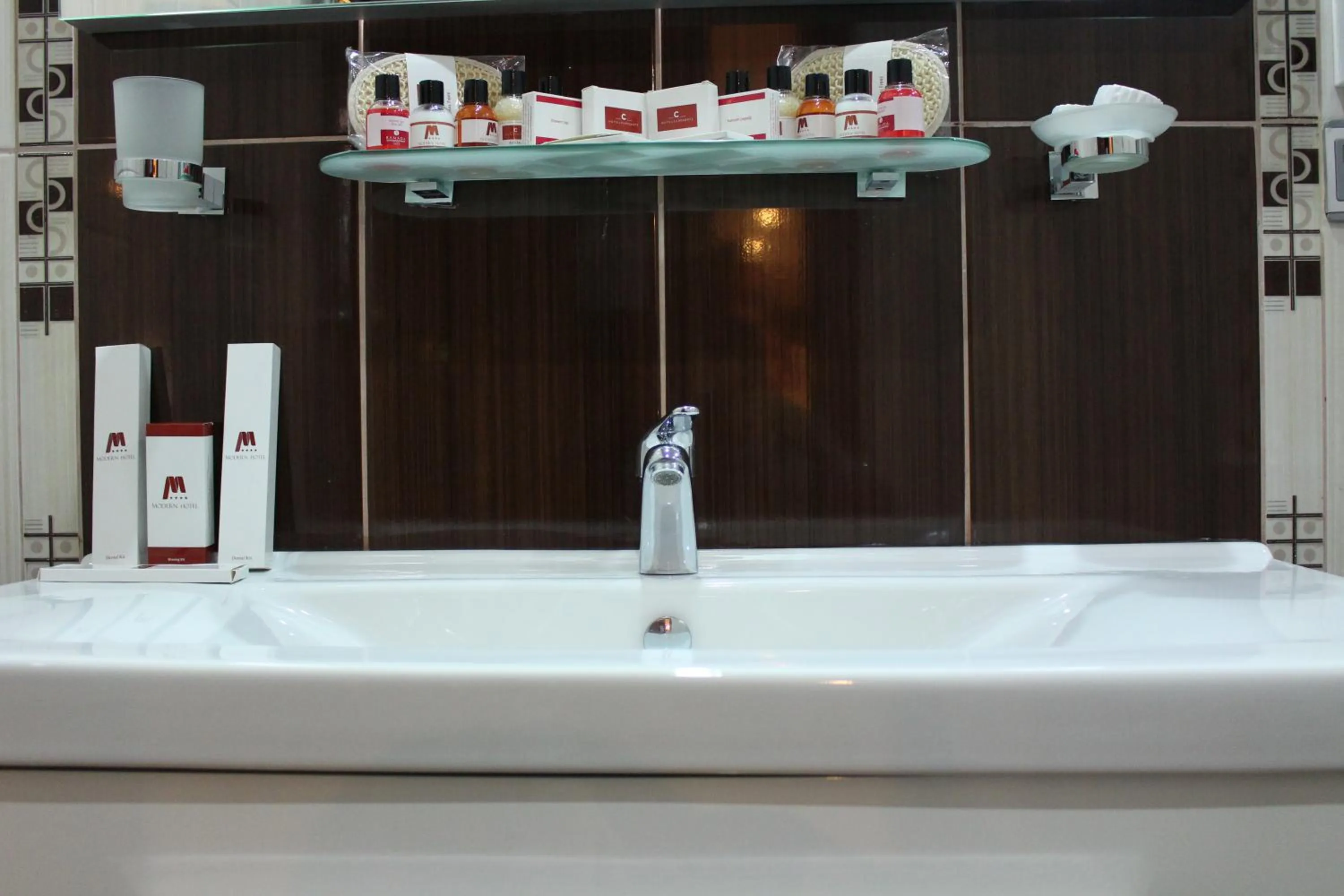 Bath in Modern Hotel Baku