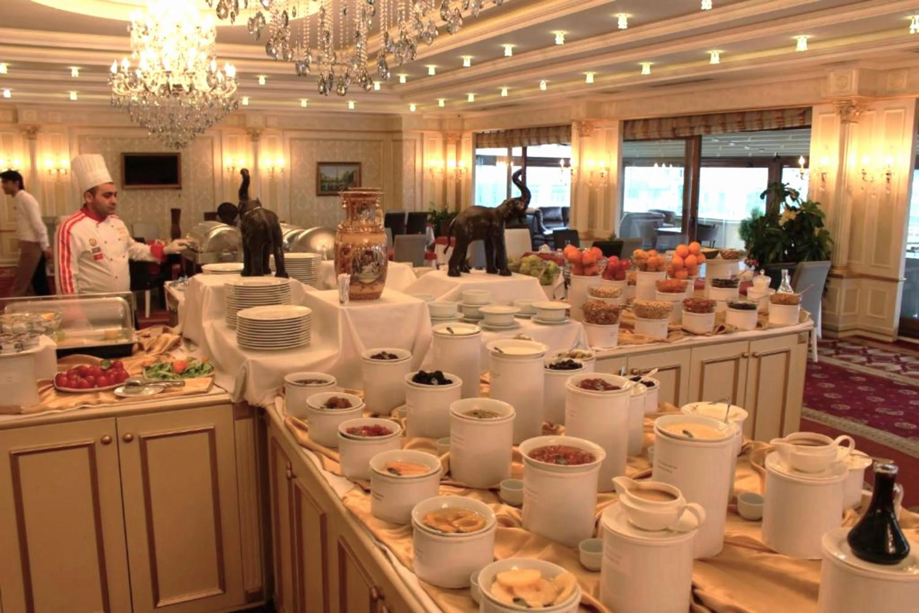 Breakfast in Modern Hotel Baku