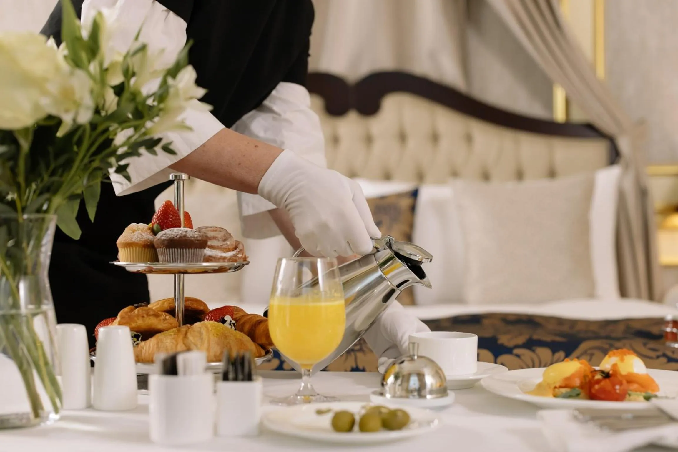 room service in Modern Hotel Baku