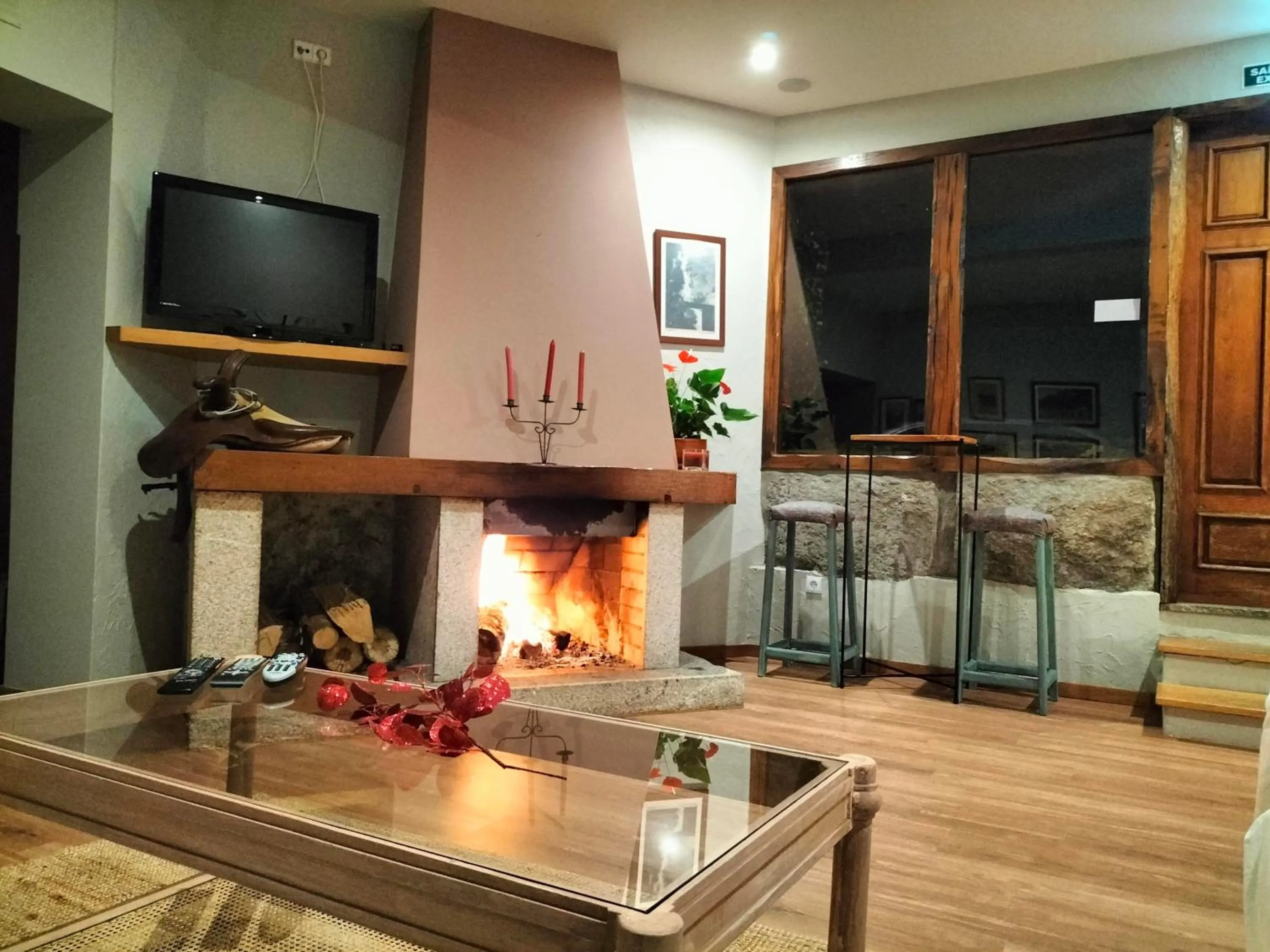 flat iron in Hotel Carvalho Araujo