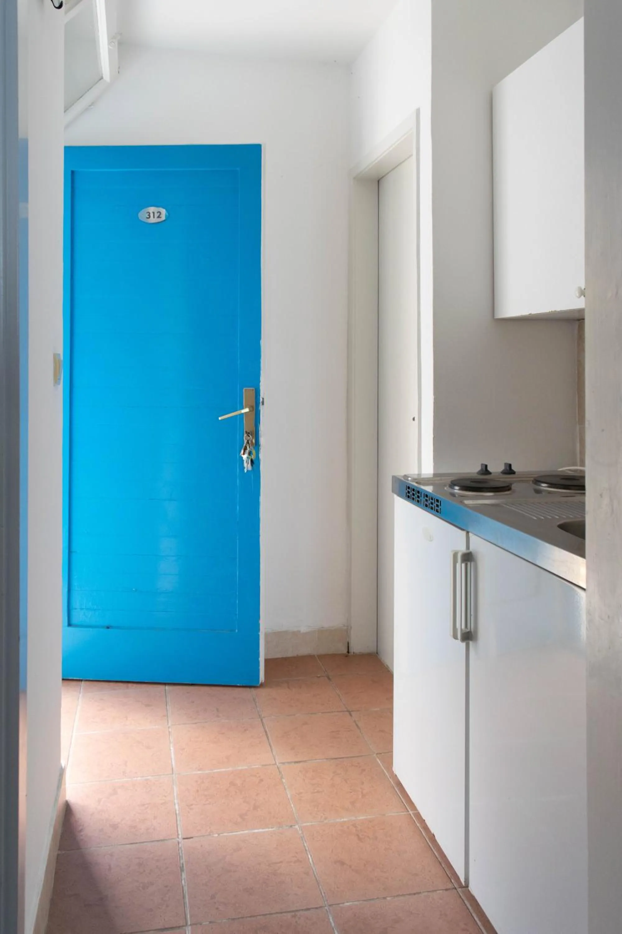 Kitchen or kitchenette in Beach Hotel