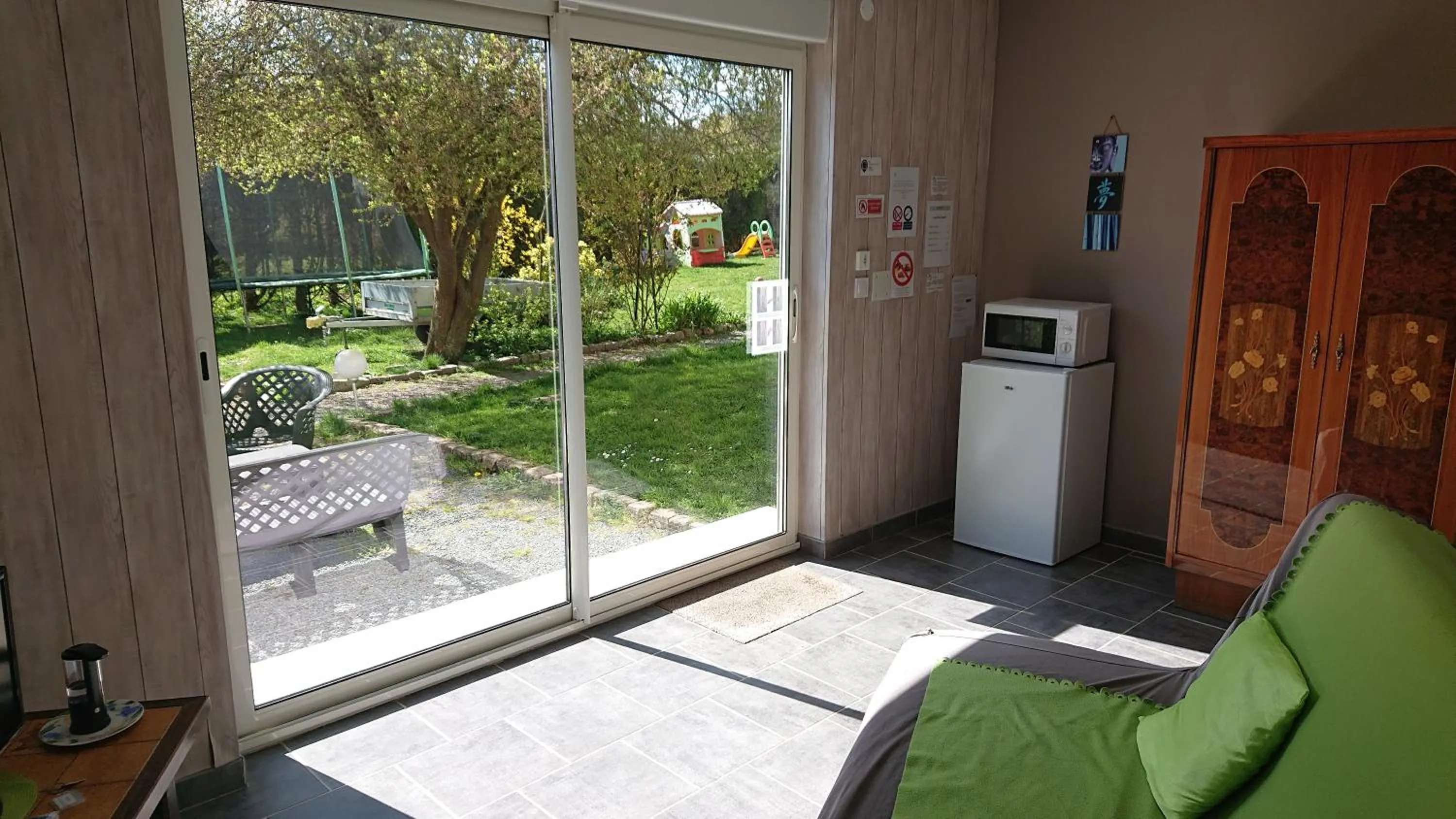 Living room in Les Chambres du Relais