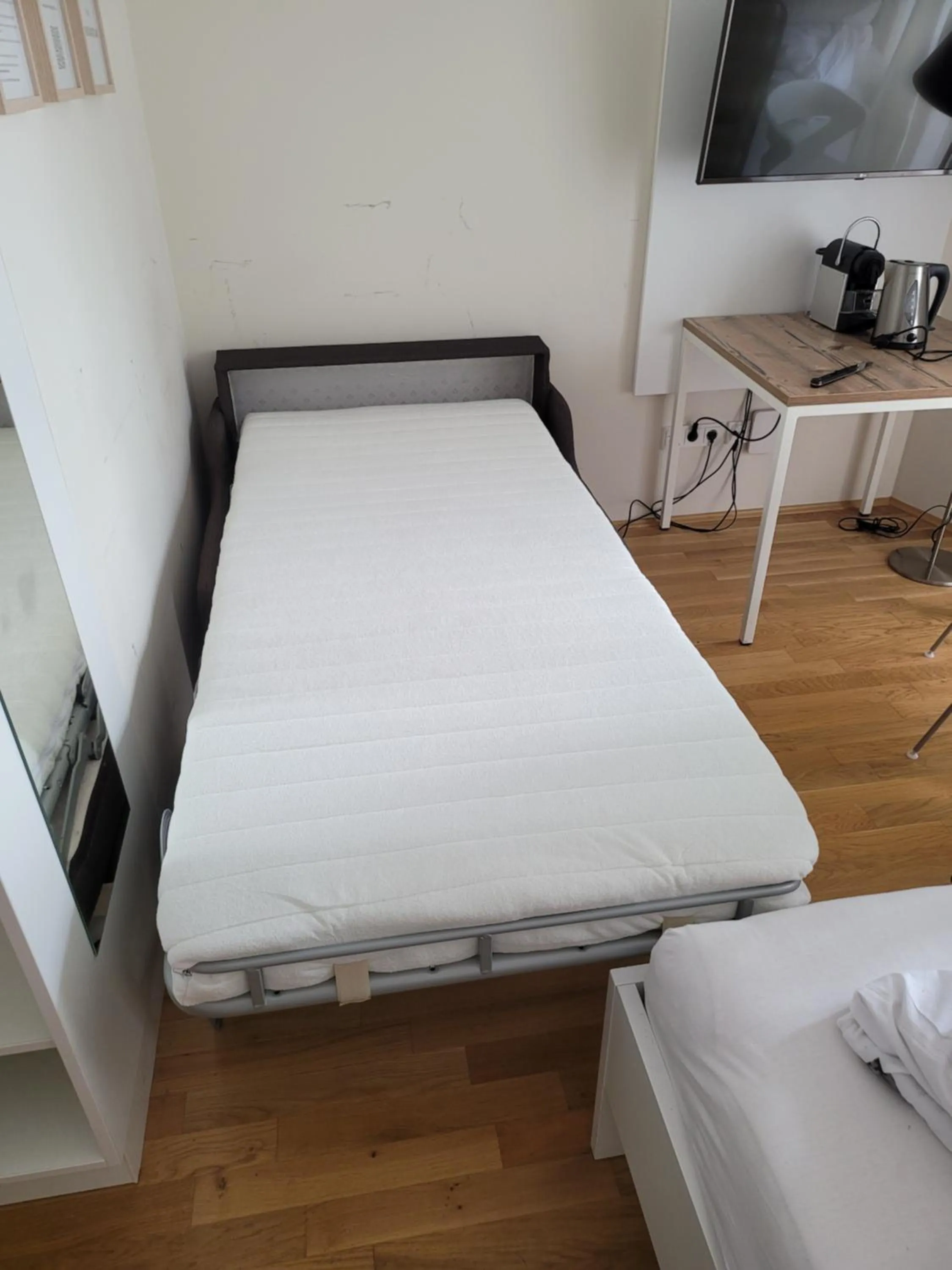 Bed in Premium Apartment München Messe