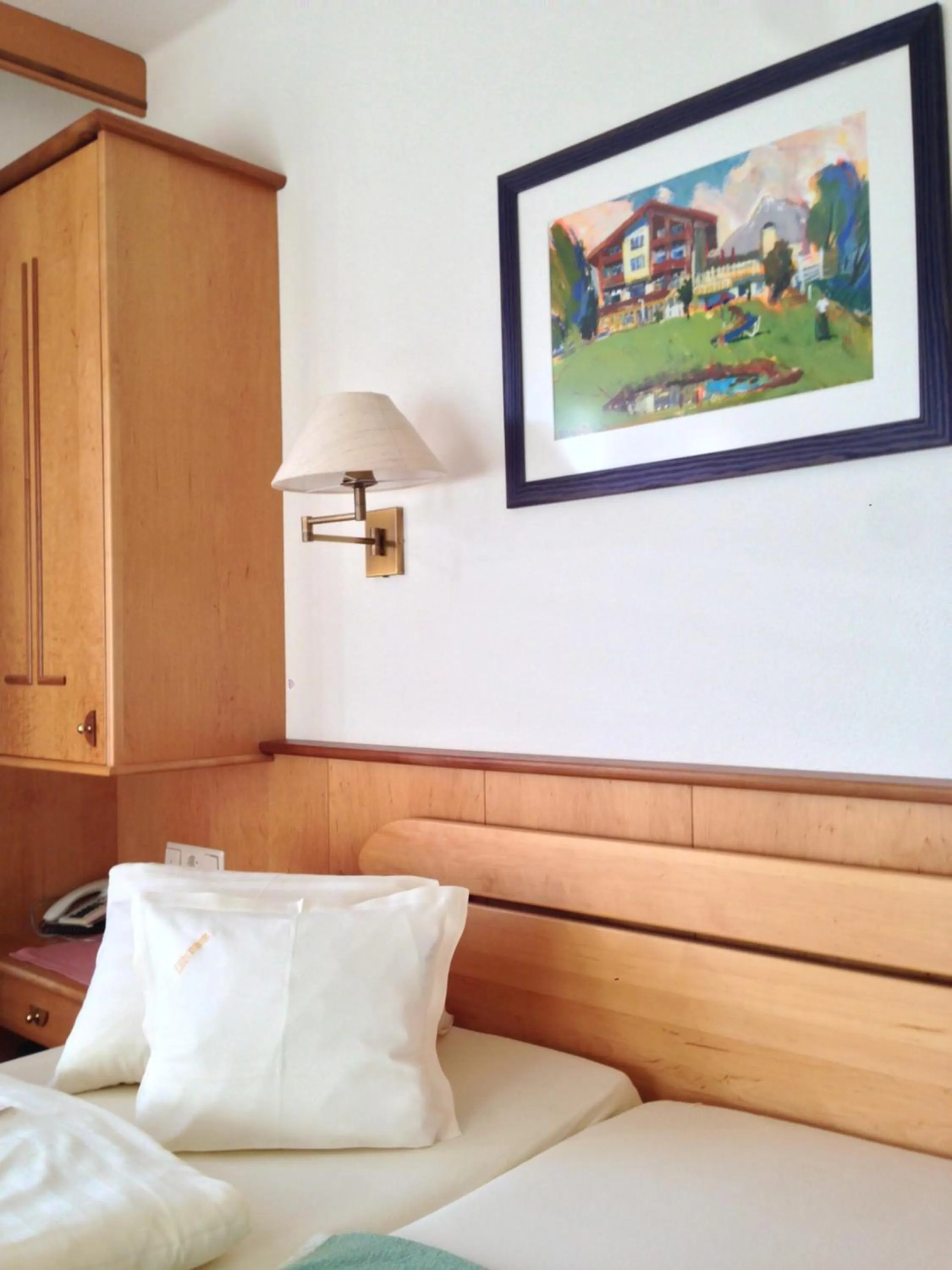 Photo of the whole room, Bed in Landhaus Lührmann