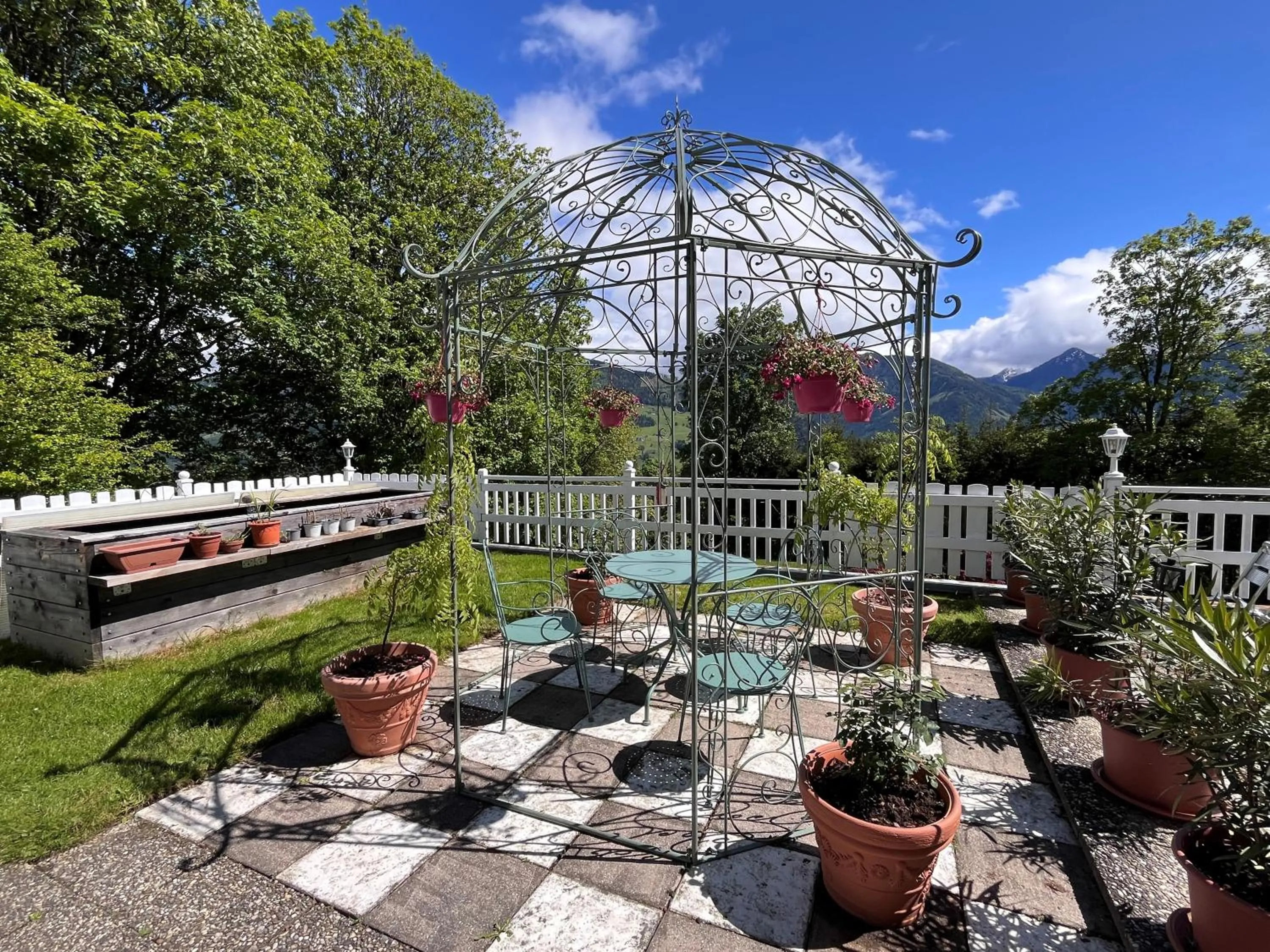 Balcony/Terrace in Landhaus Lührmann