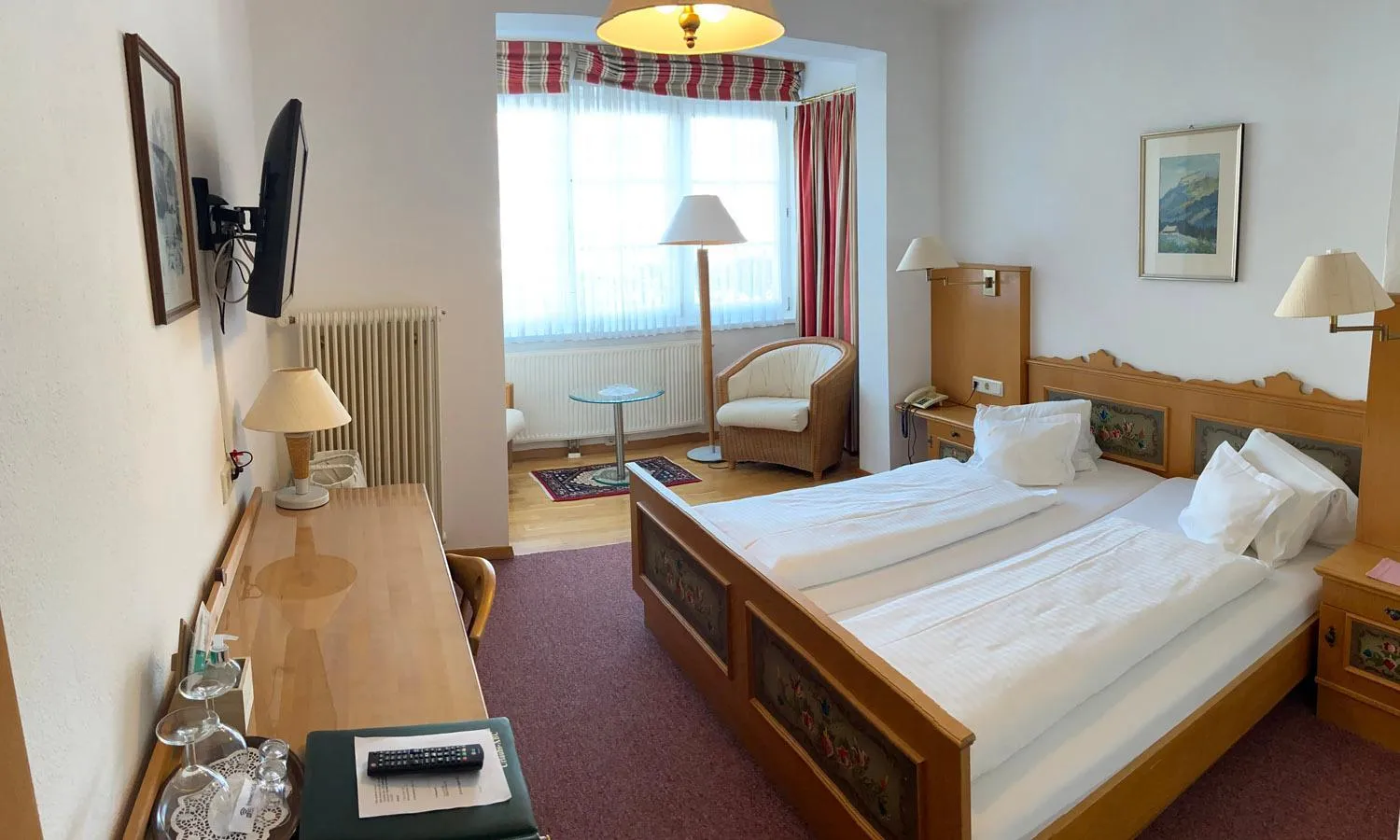 Photo of the whole room, Bed in Landhaus Lührmann