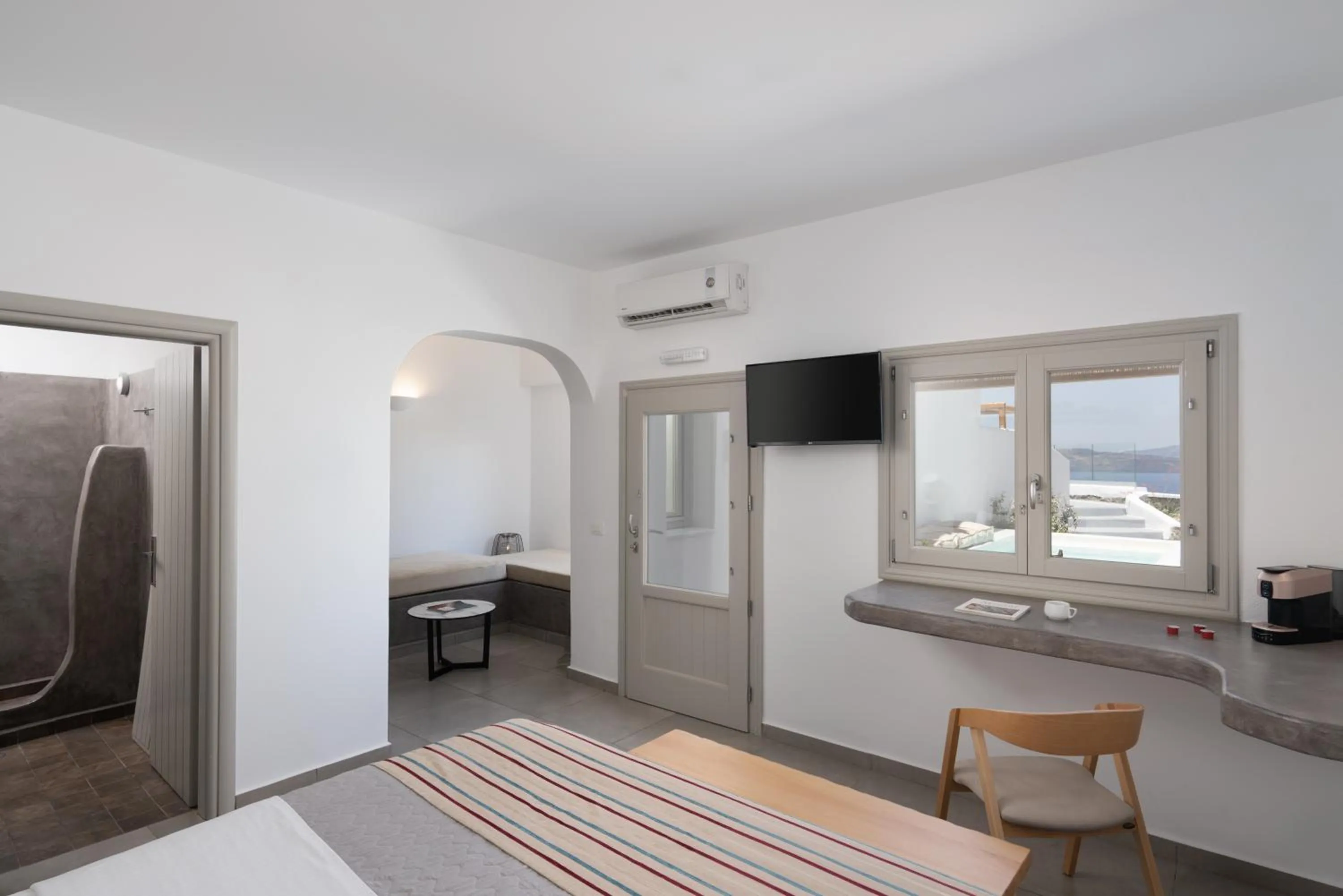 Bedroom, Bed in Goulielmos Hotel & Spa