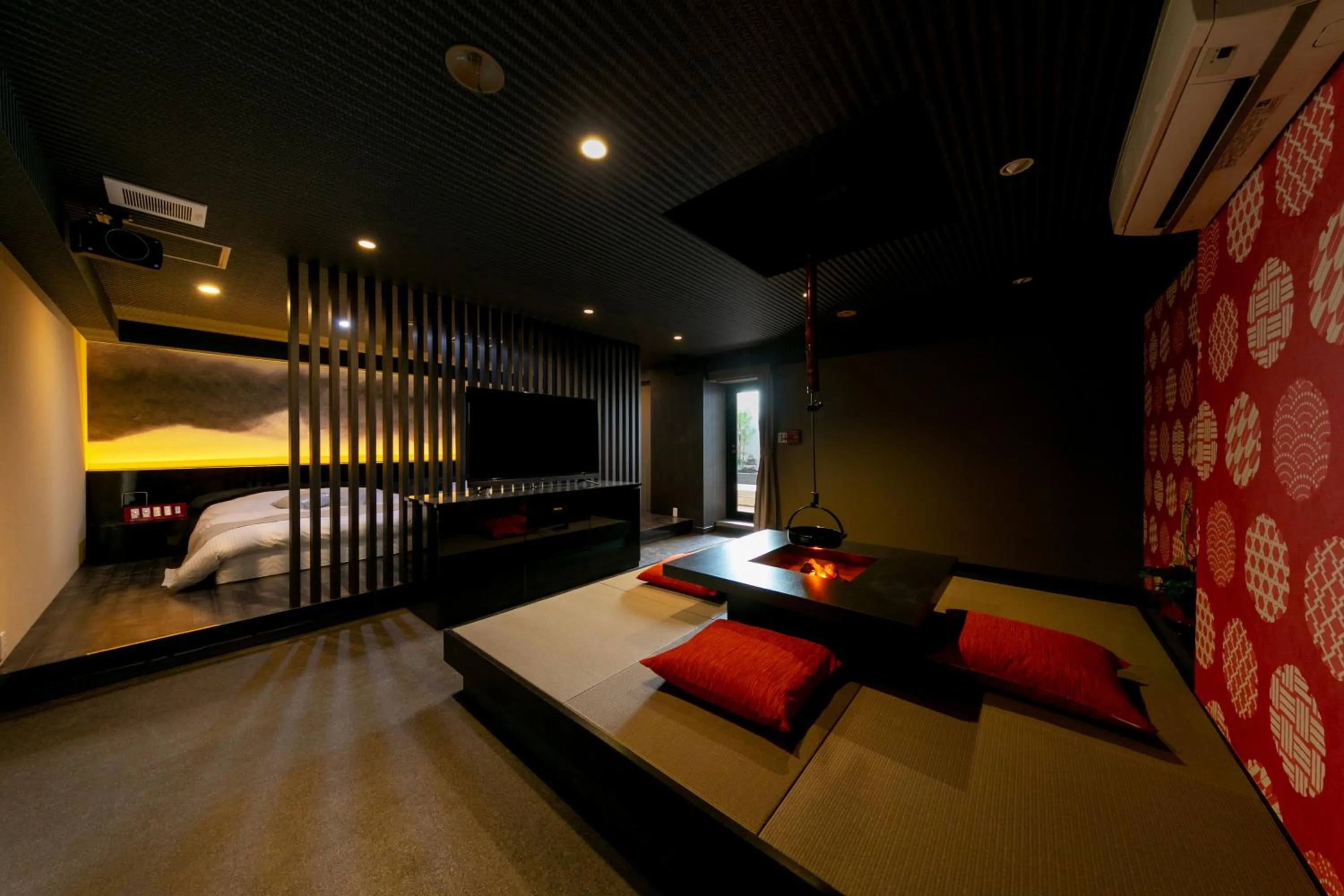 Bed in HOTEL Eldia Japanese Modern (Adult Only)