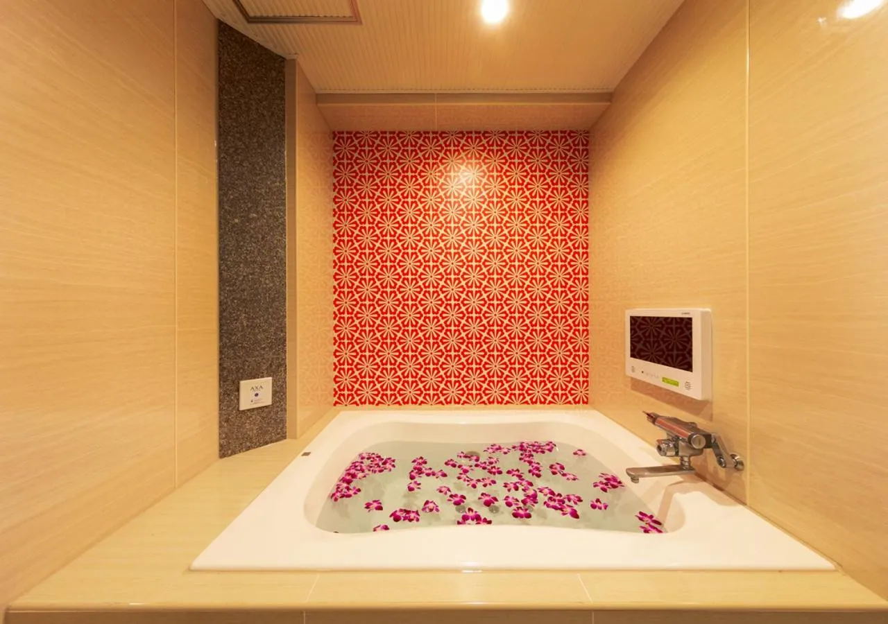 Bed in HOTEL Eldia Japanese Modern (Adult Only)