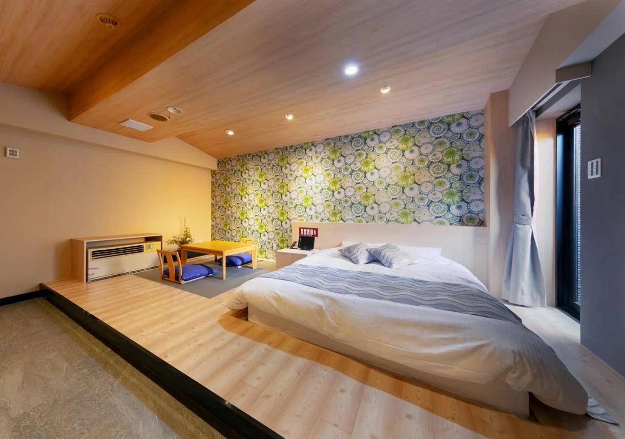 Bed in HOTEL Eldia Japanese Modern (Adult Only)