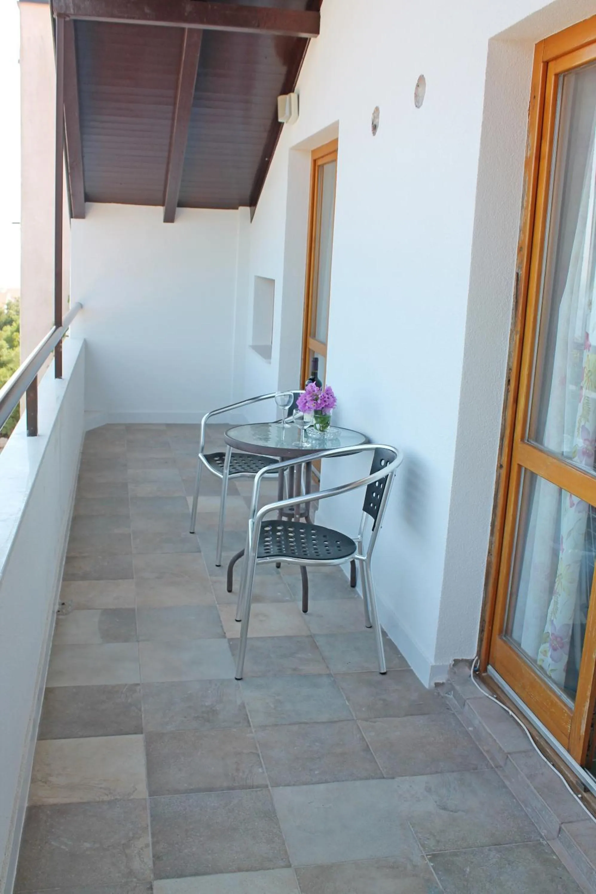 Balcony/Terrace in Apartments Villa Milna 2
