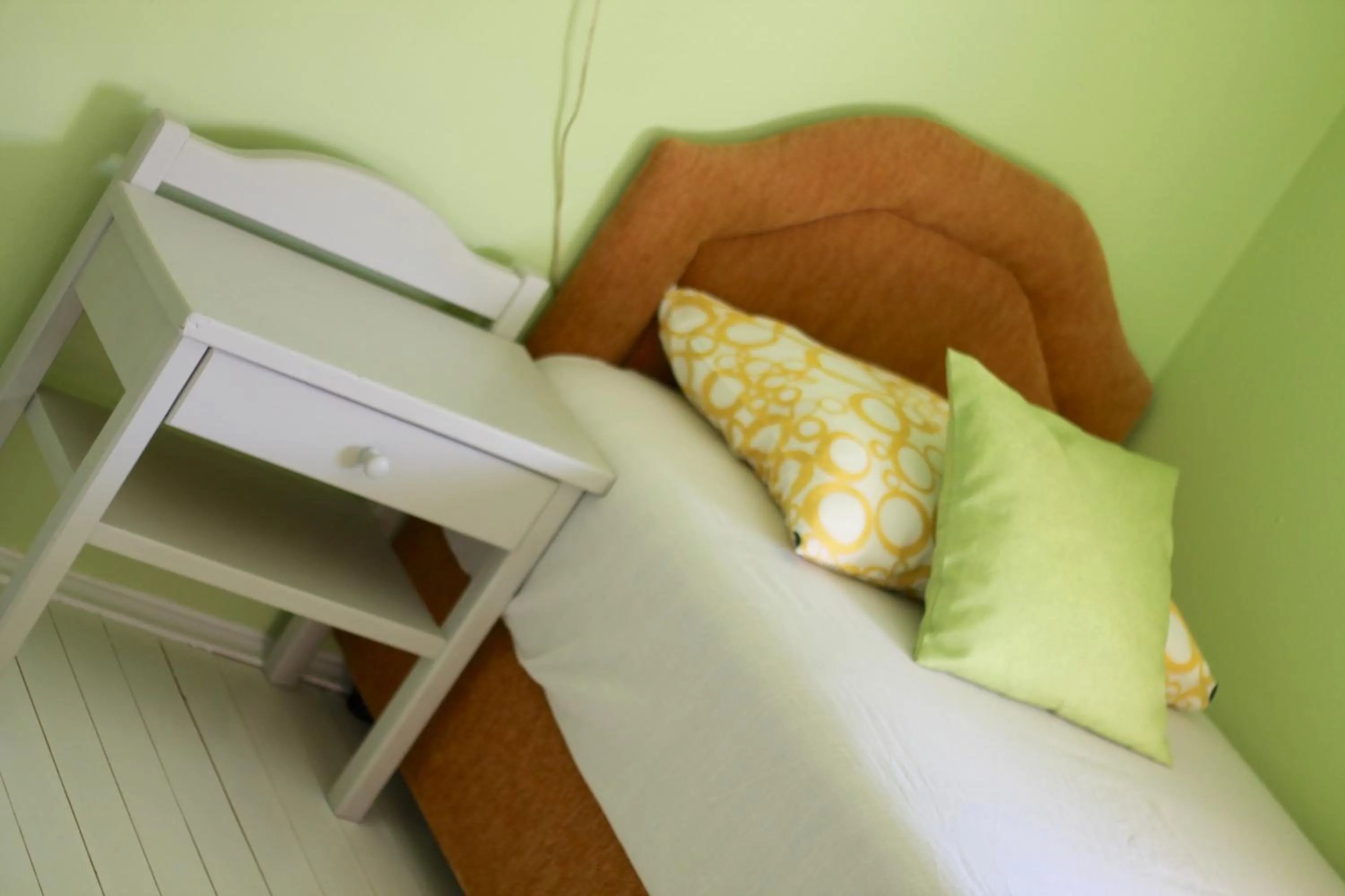 Decorative detail, Bed in Apartments Villa Milna 2