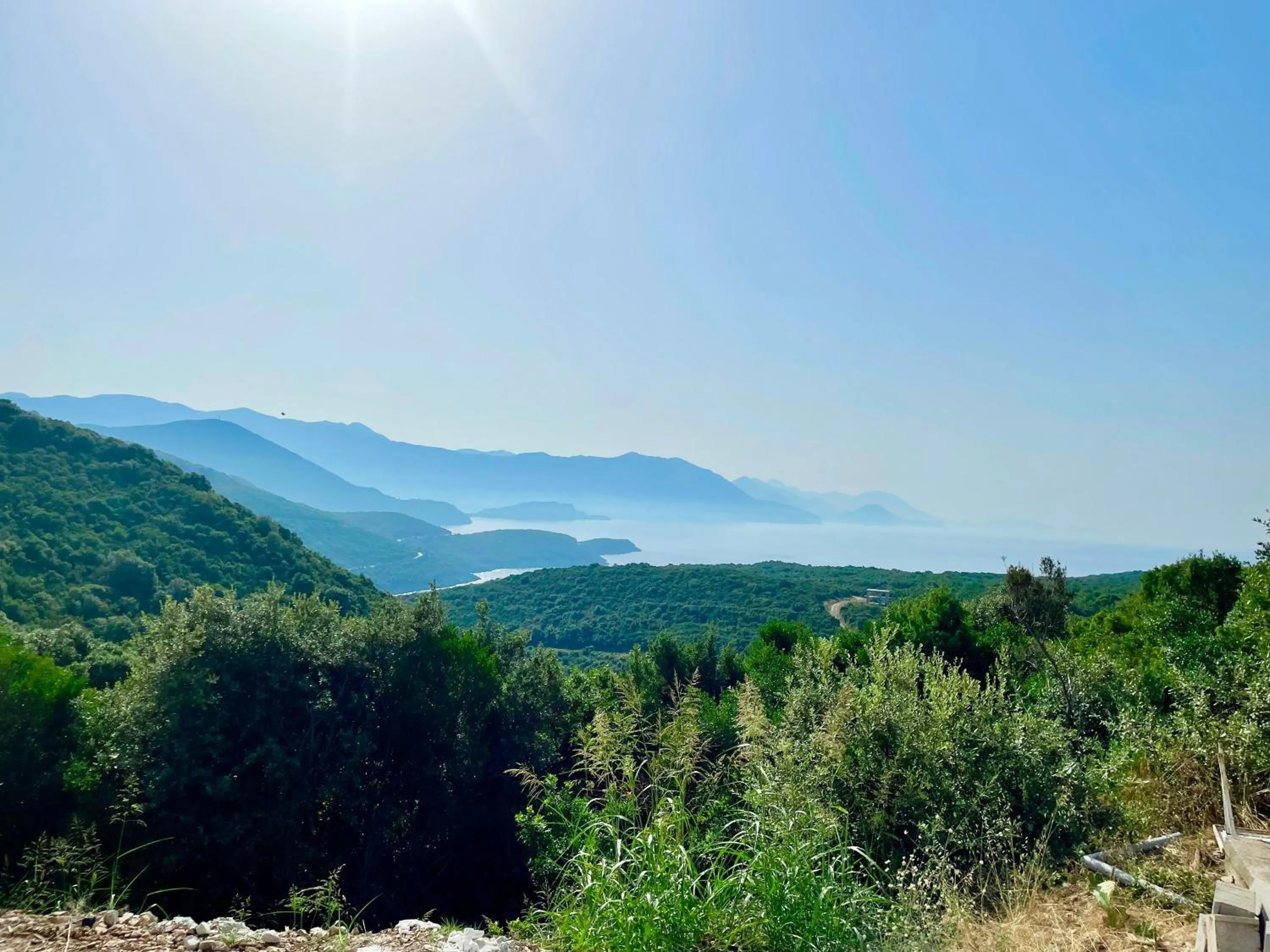 Sea view in Apartments Villa Milna 2