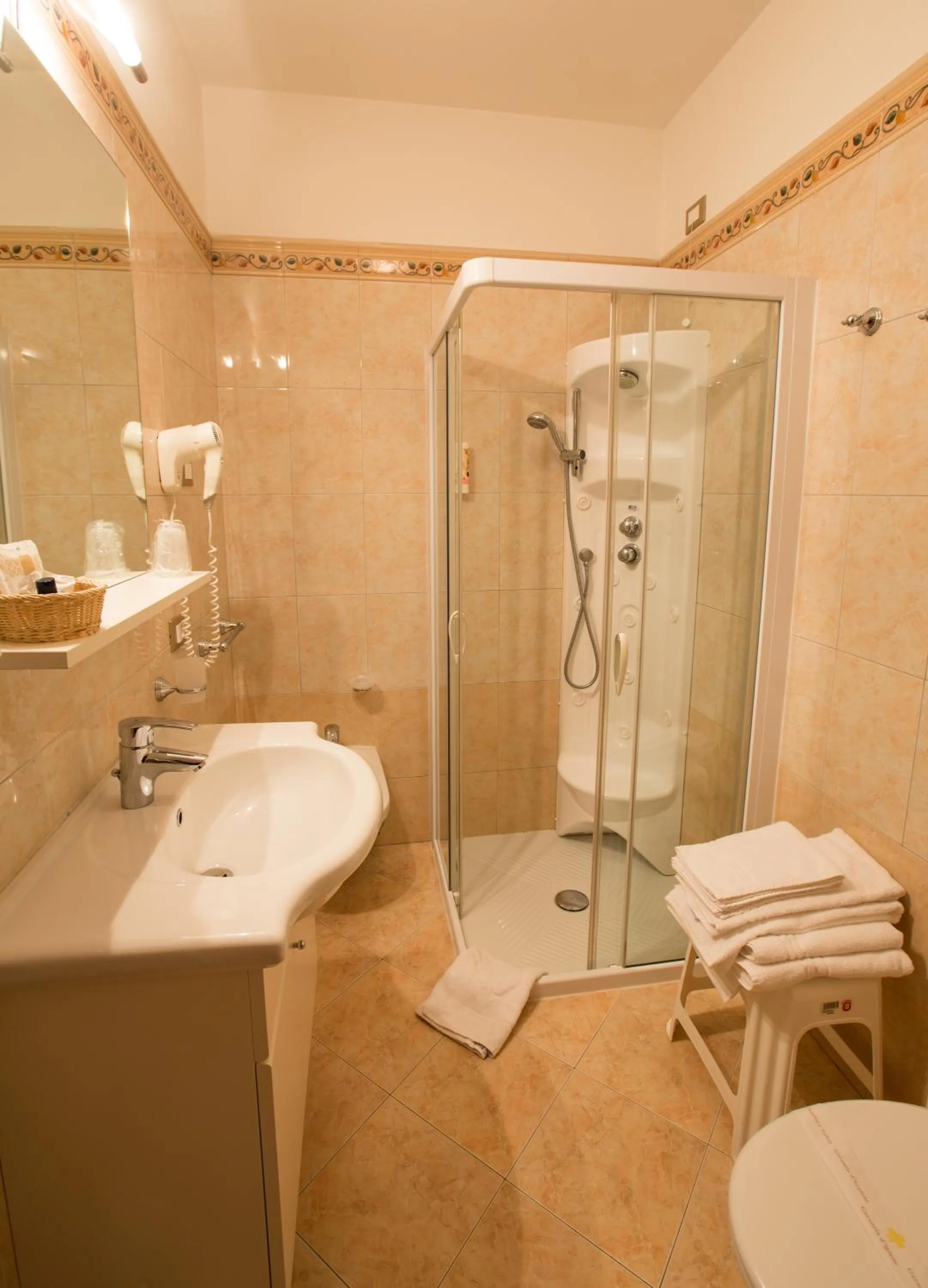 Bathroom in Hotel Franco