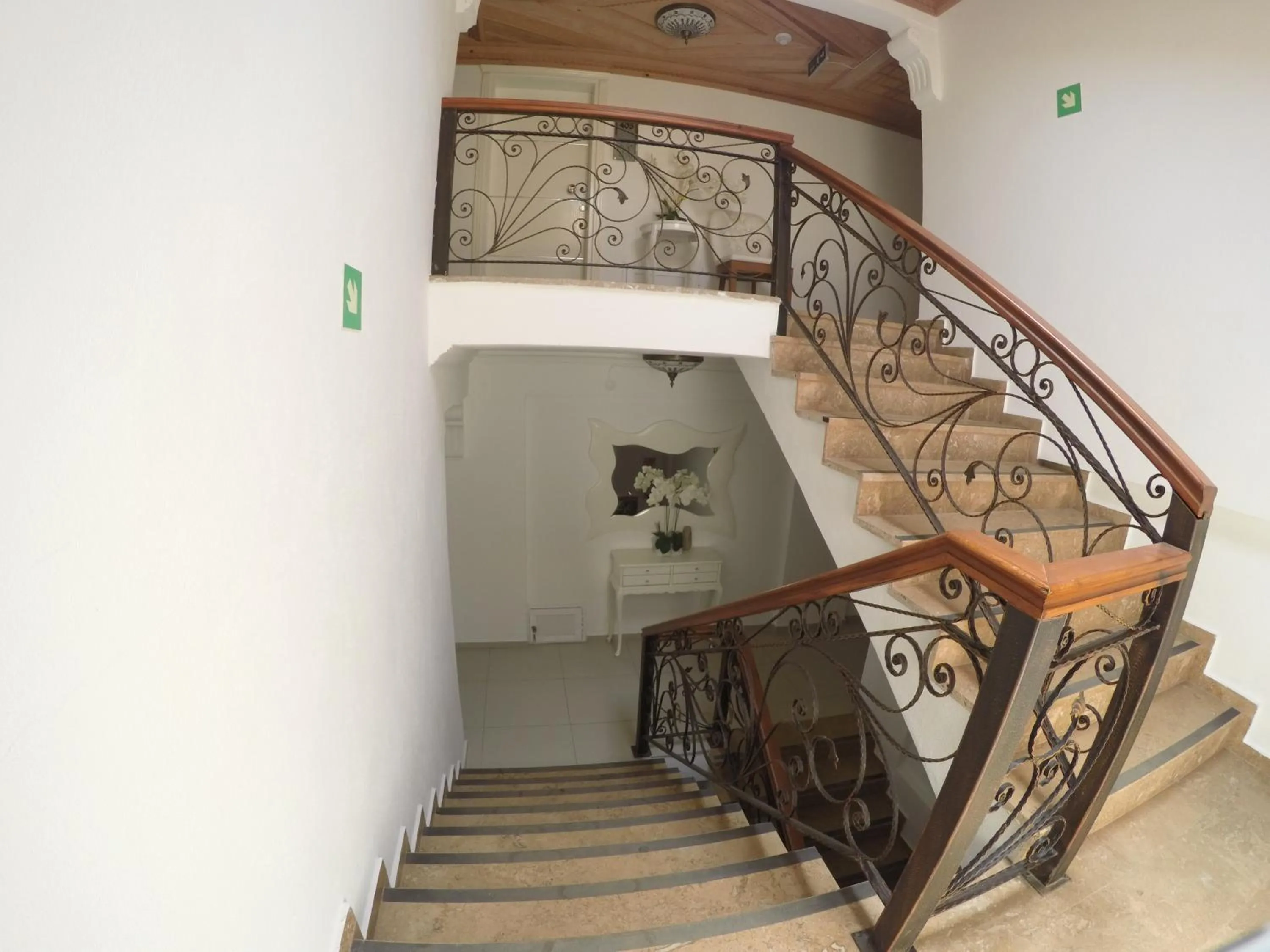 Decorative detail in Mervehan Residence