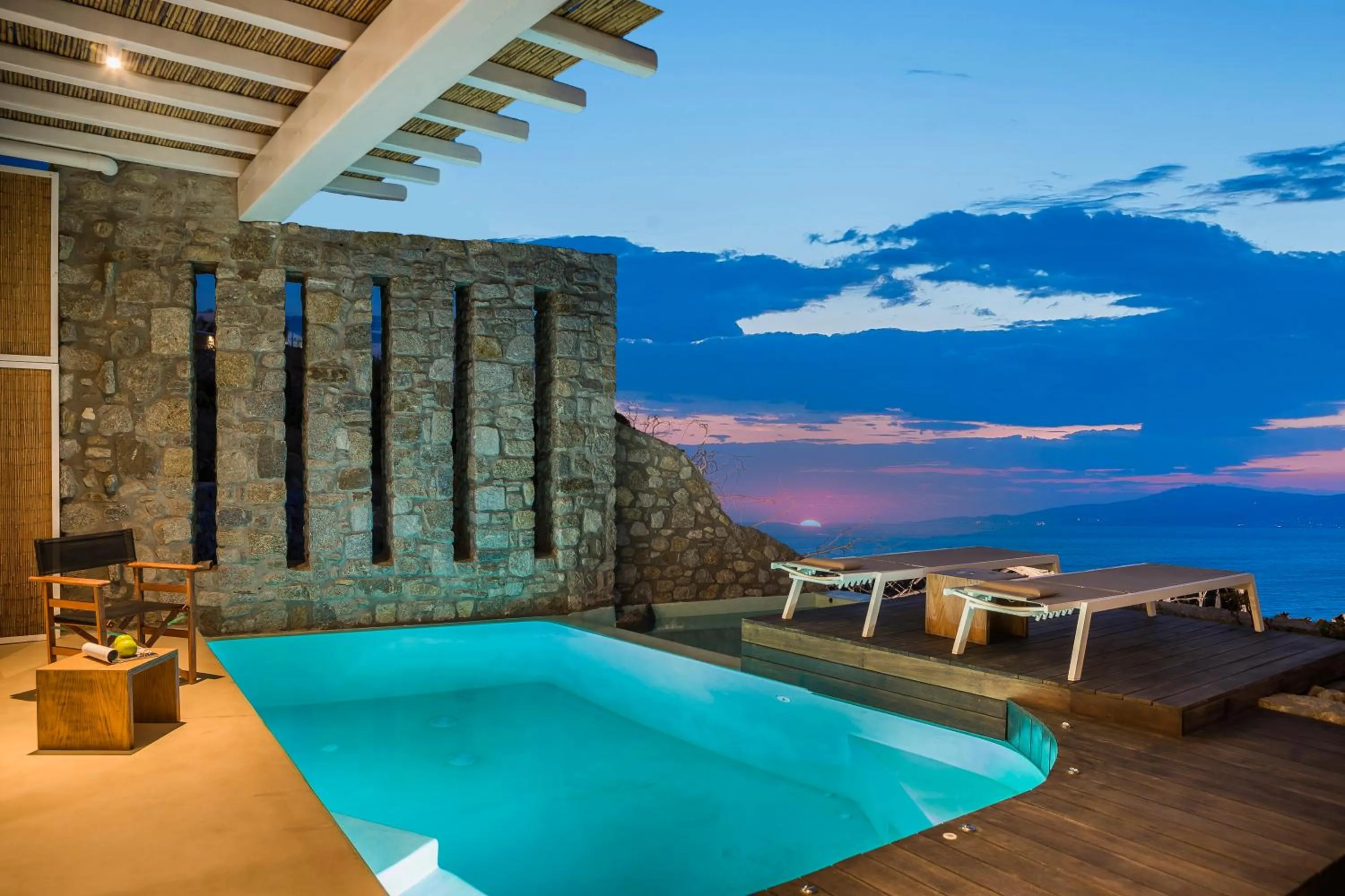 Pool view in KLIDON Dreamy Living Suites