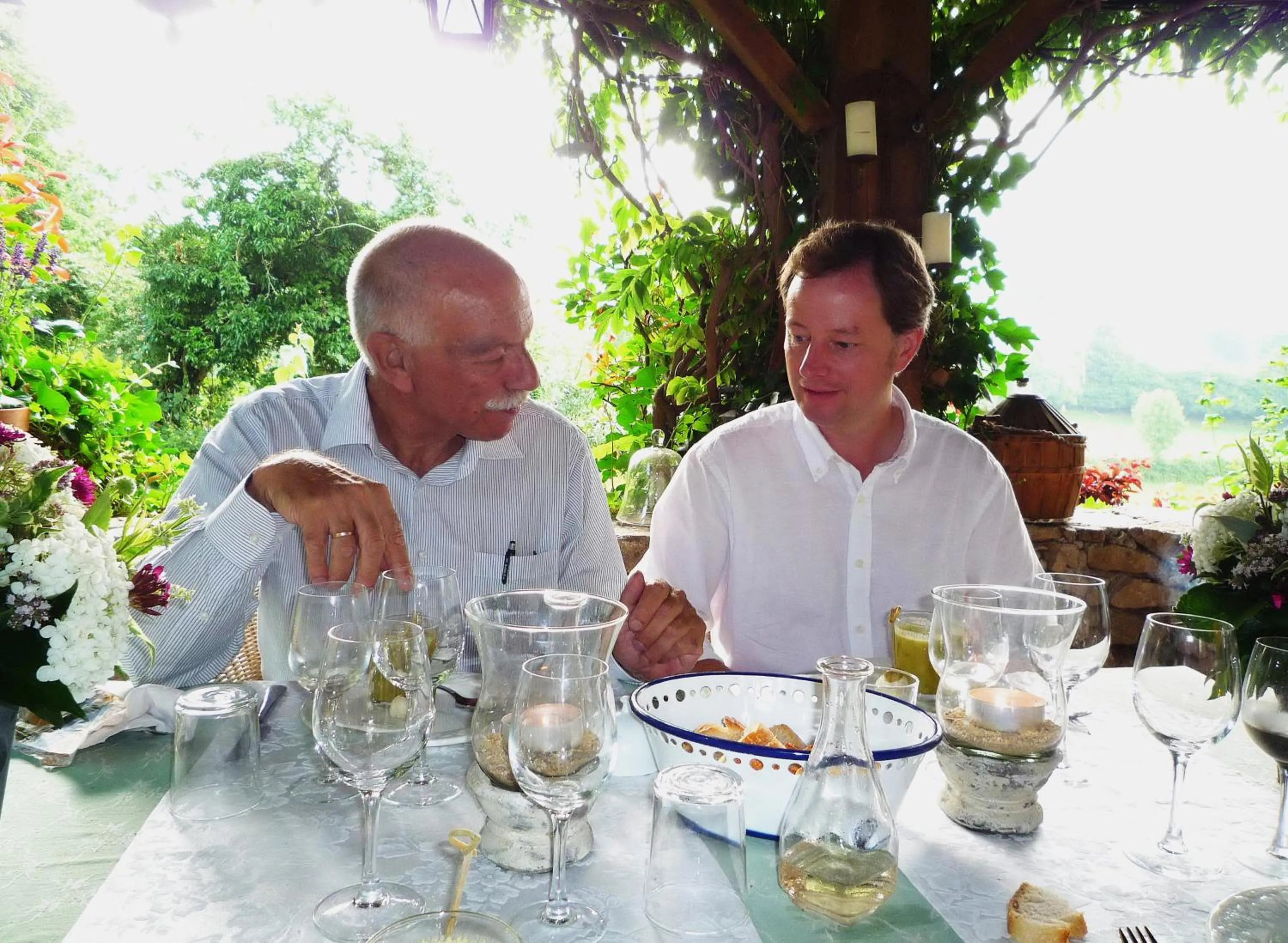 People in Le Cuisinier en Combraille