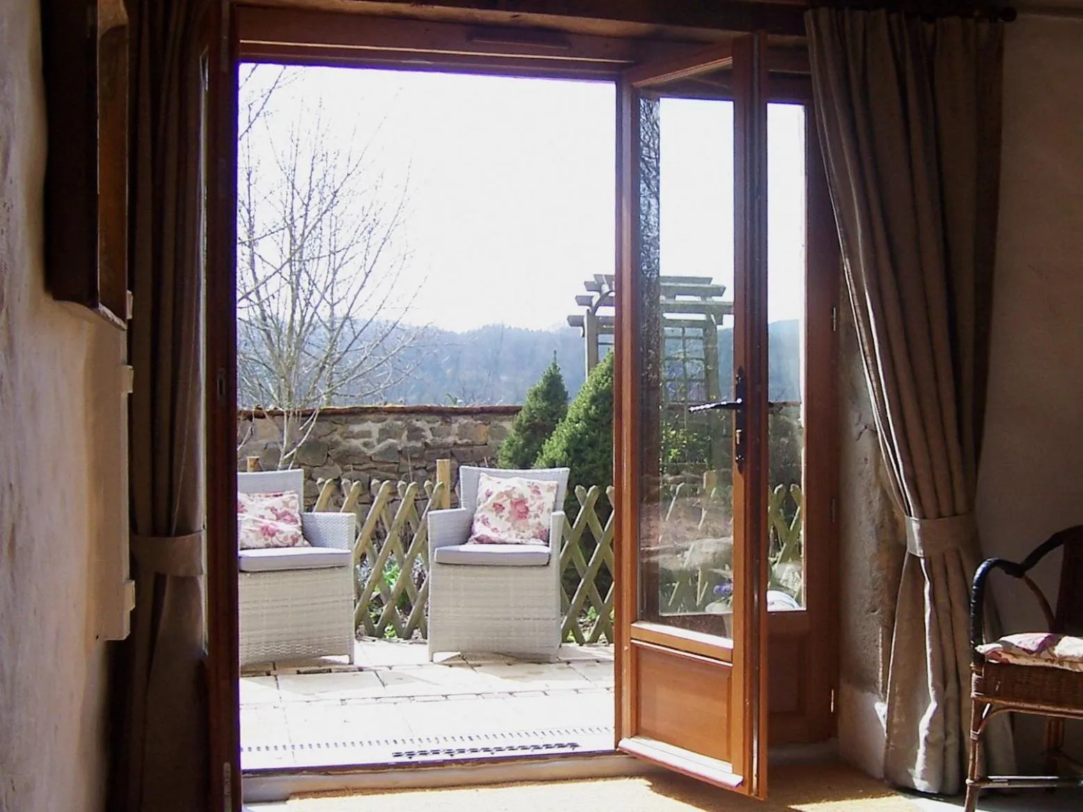 Balcony/Terrace in Le Cuisinier en Combraille