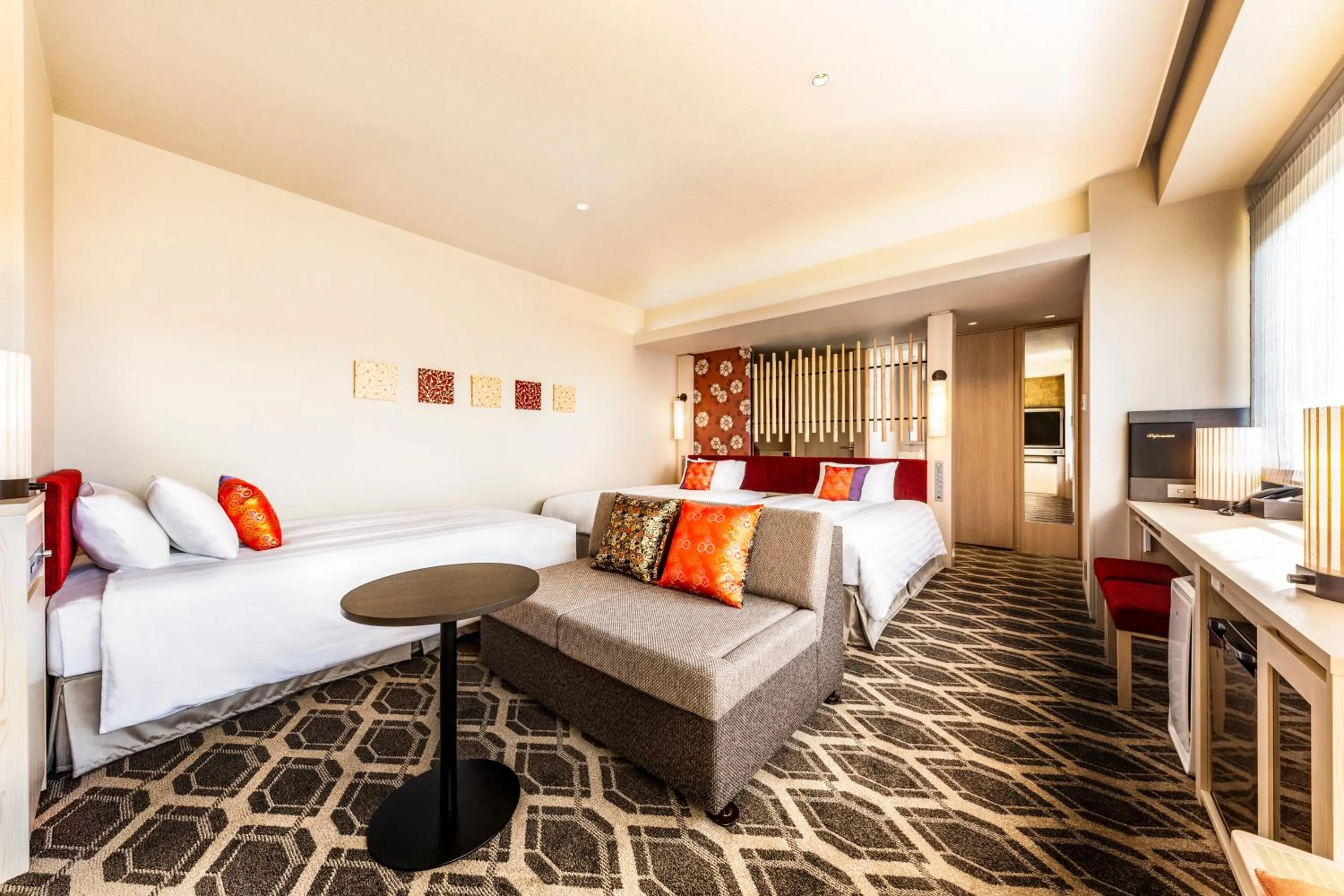 Bed in Hotel Hanshin Annex Osaka