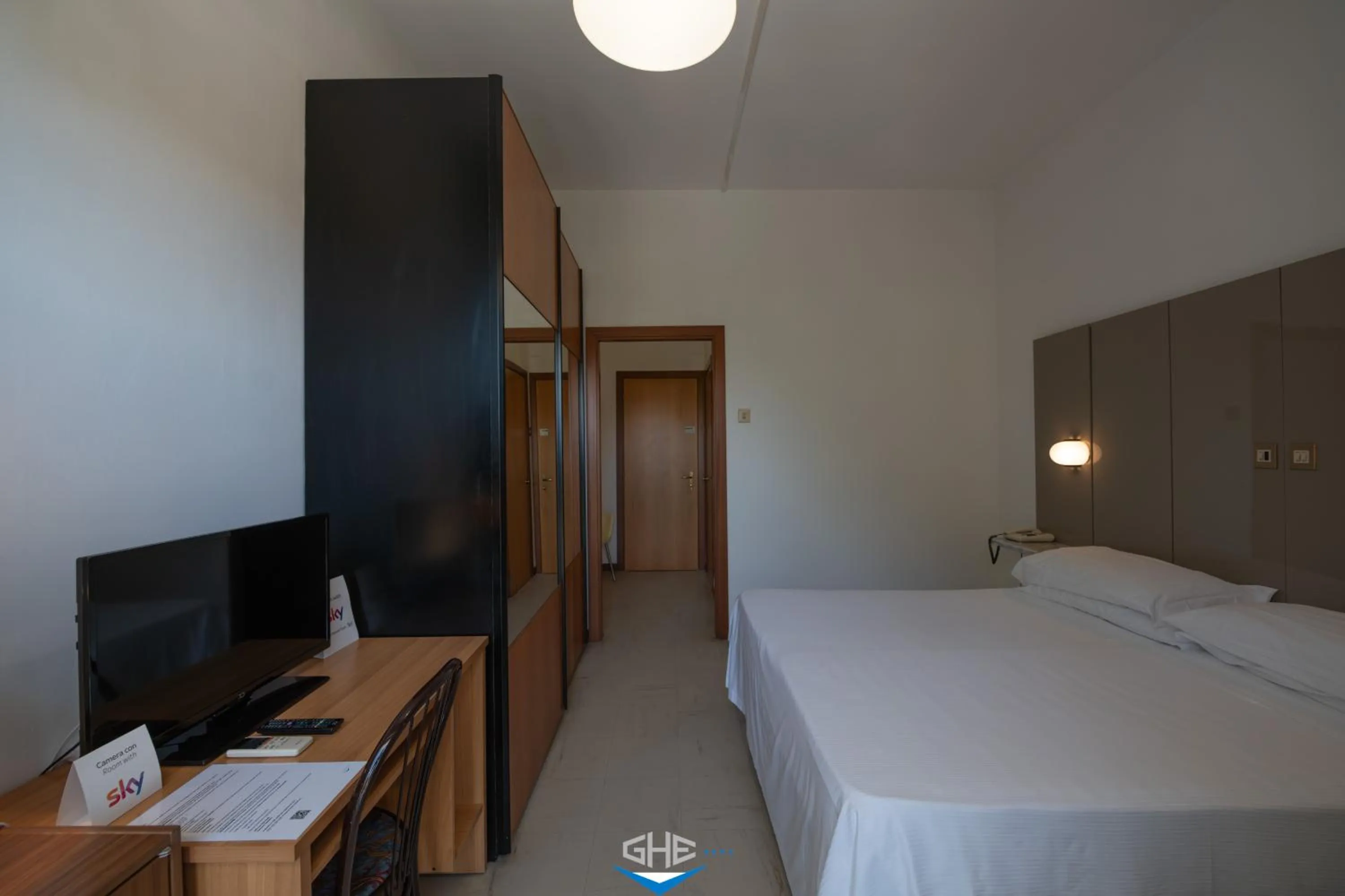 Bed in Grand Hotel Excelsior