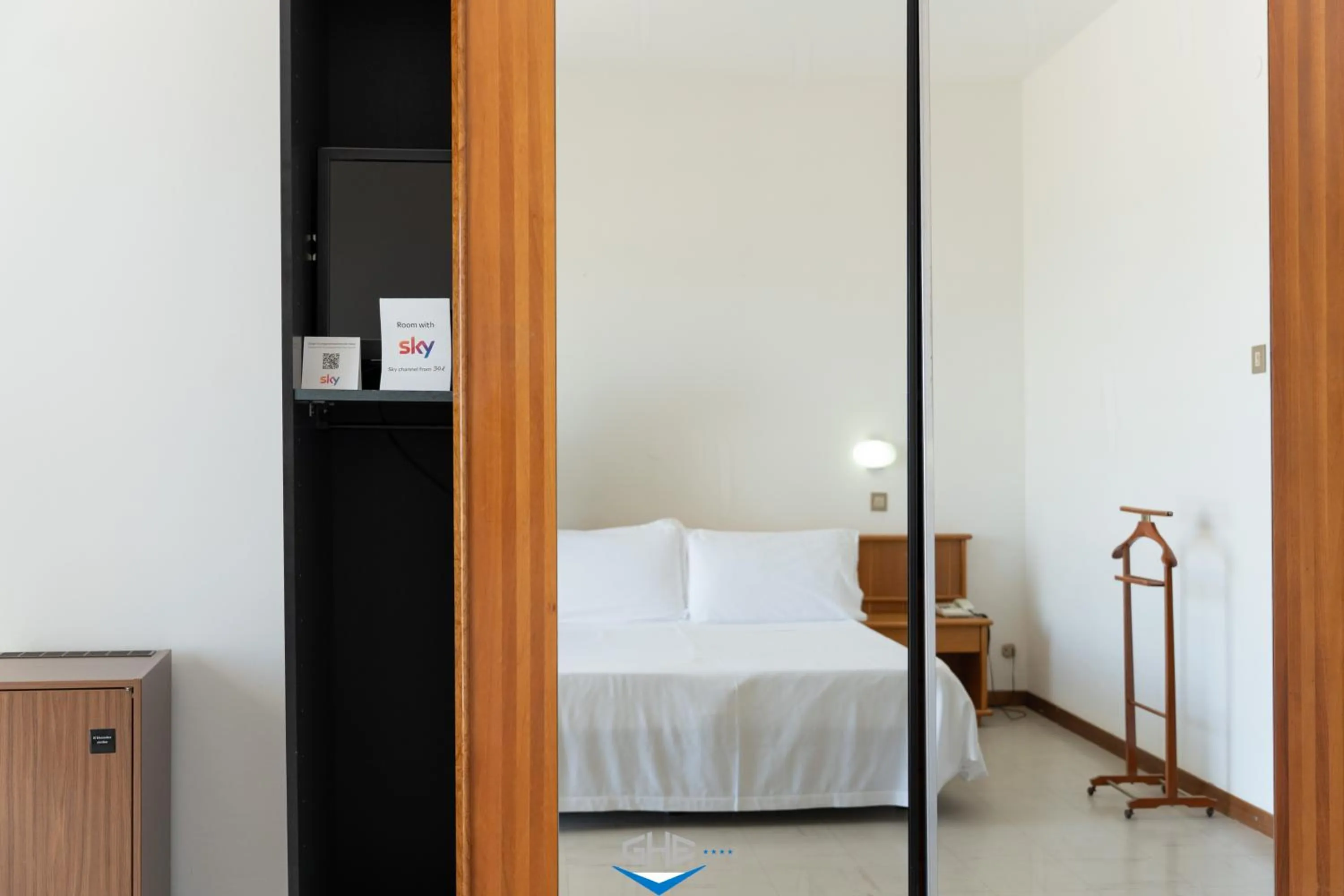 Bed in Grand Hotel Excelsior