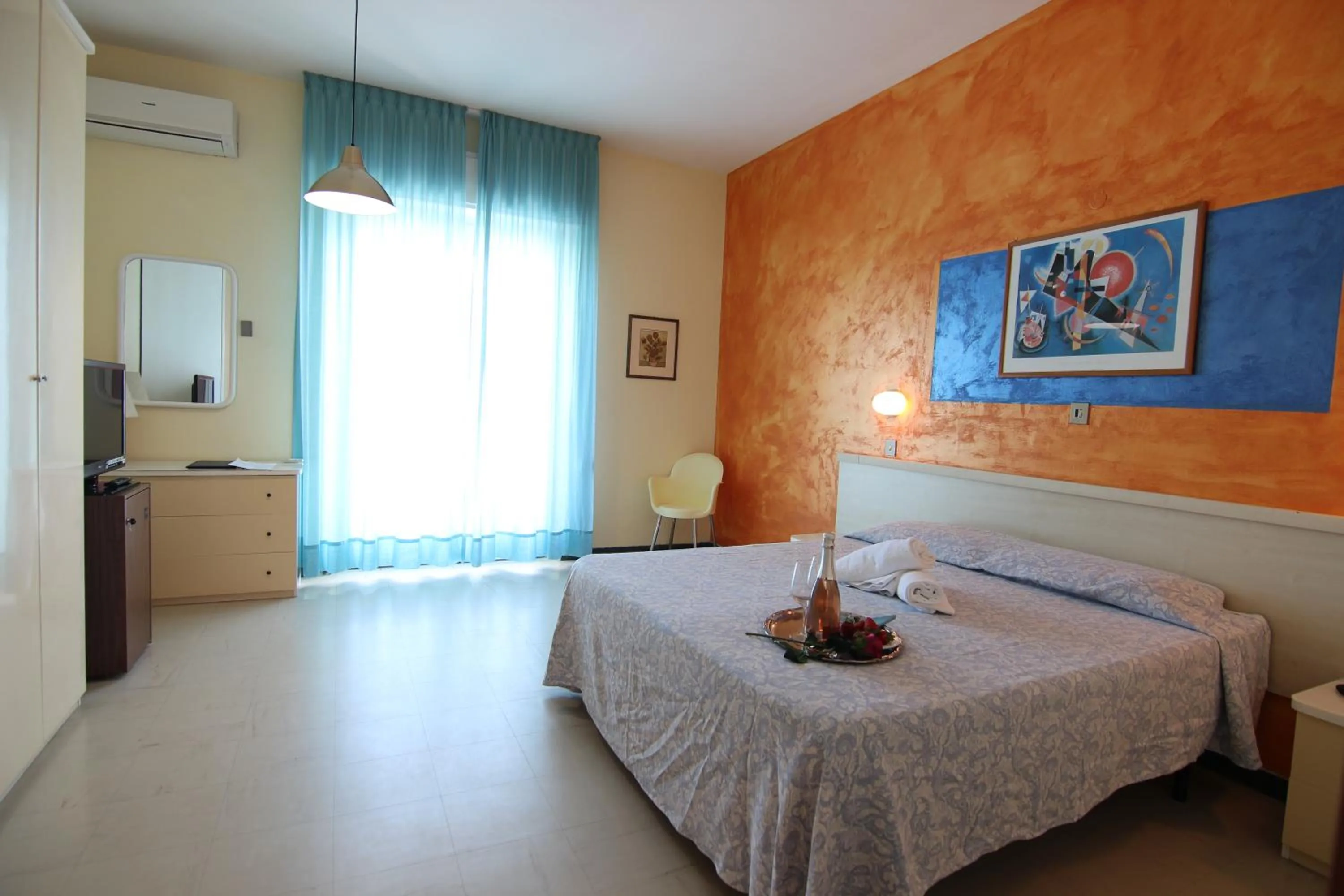 Bed in Grand Hotel Excelsior