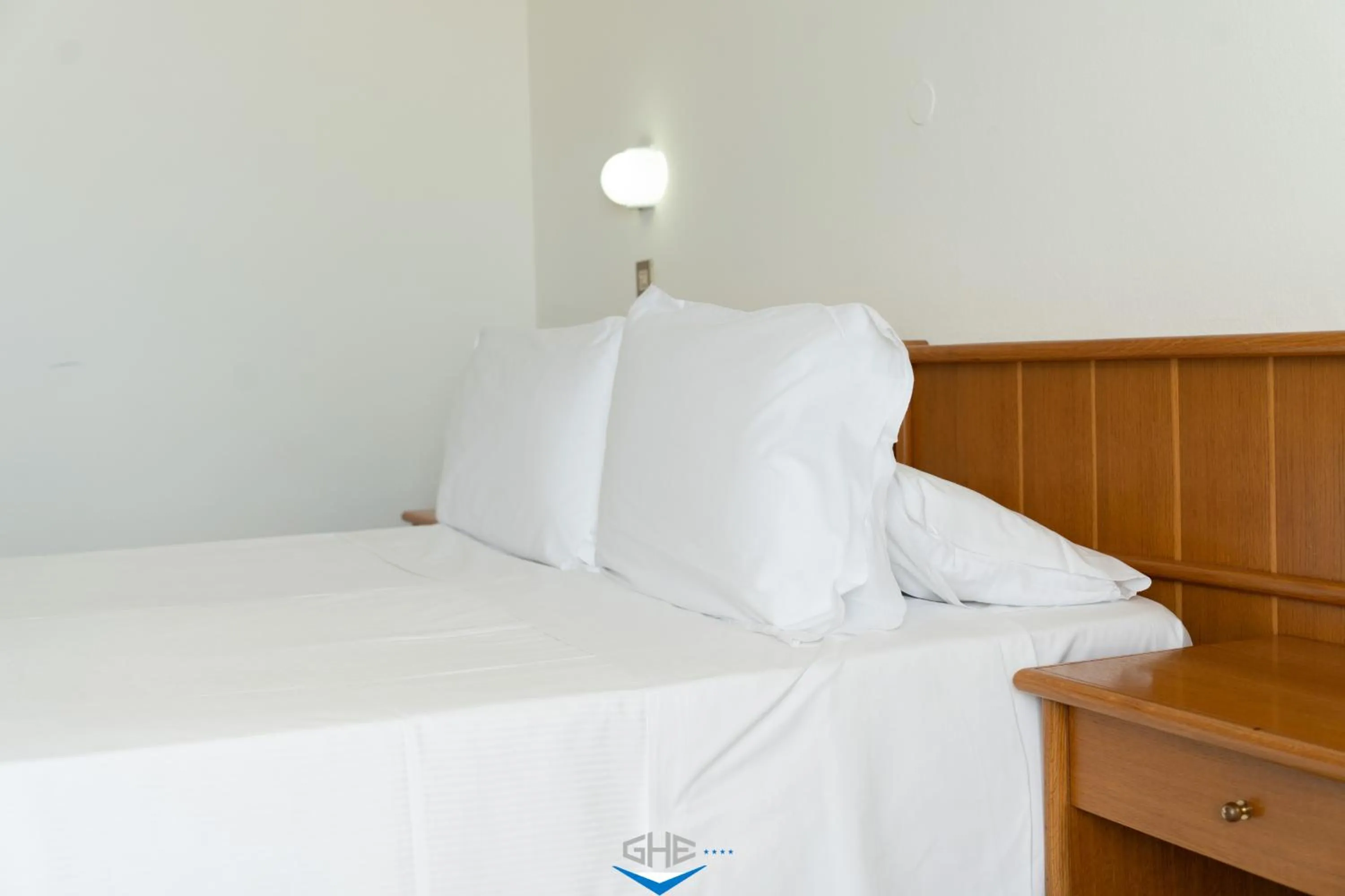 Bed in Grand Hotel Excelsior