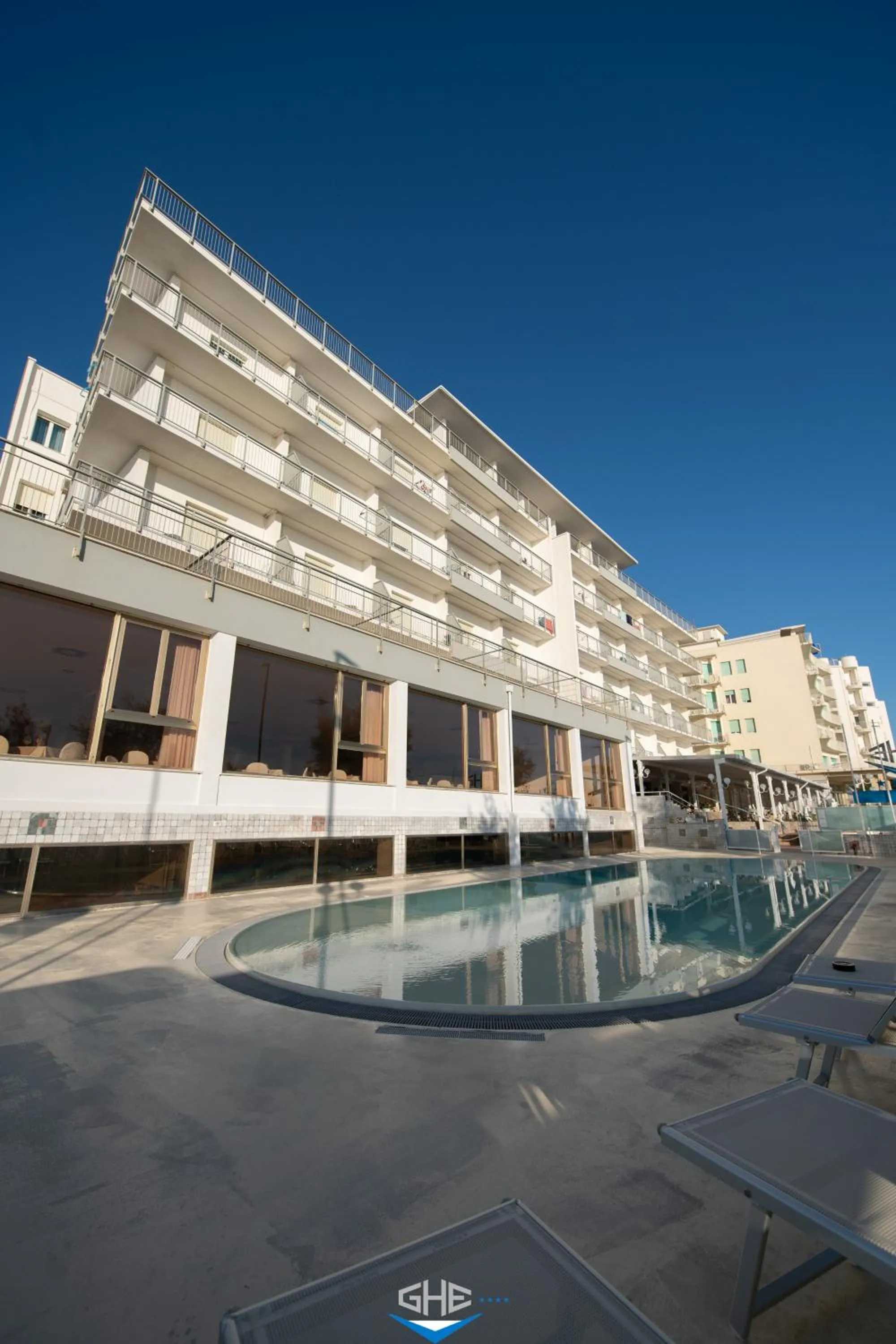 Property building in Grand Hotel Excelsior