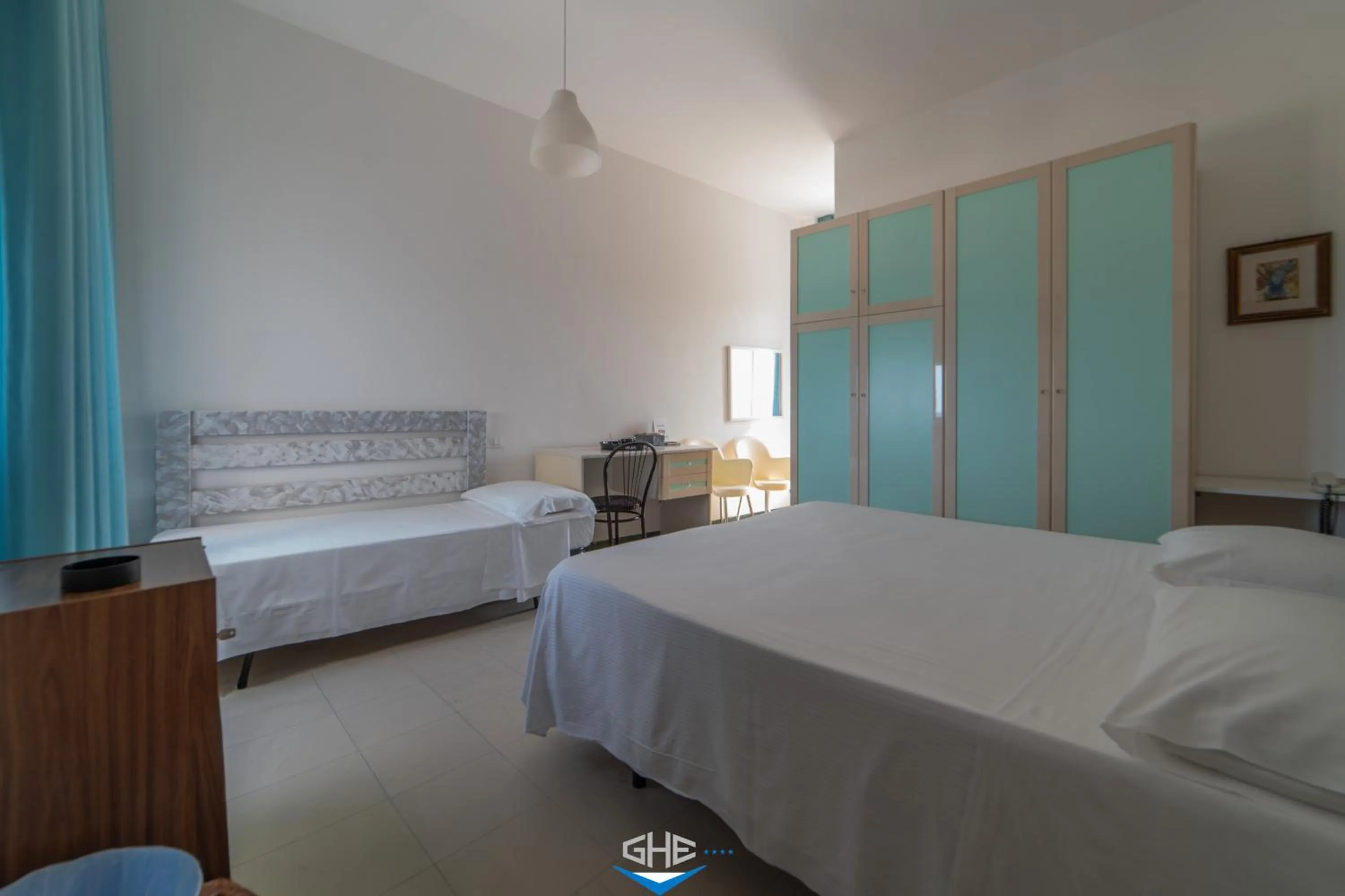 Bed in Grand Hotel Excelsior