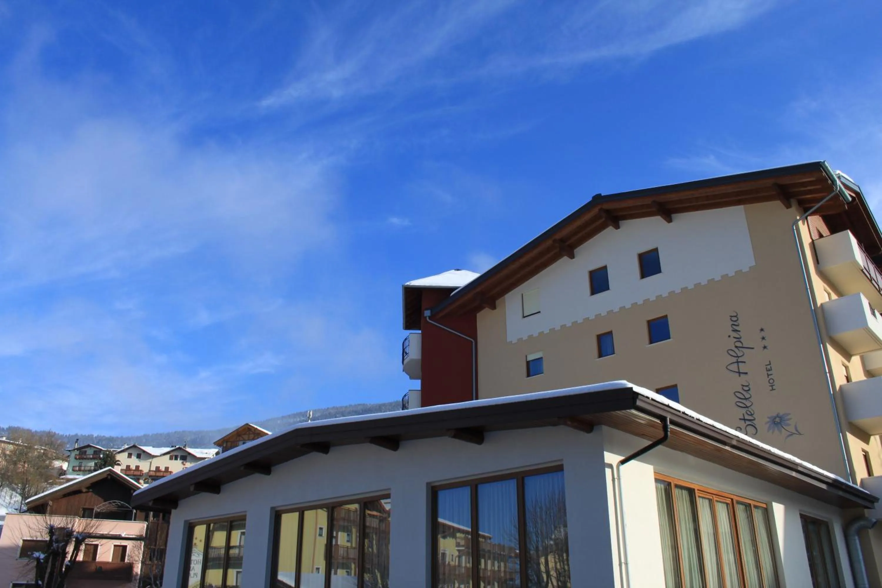 Facade/entrance in Hotel Stella Alpina