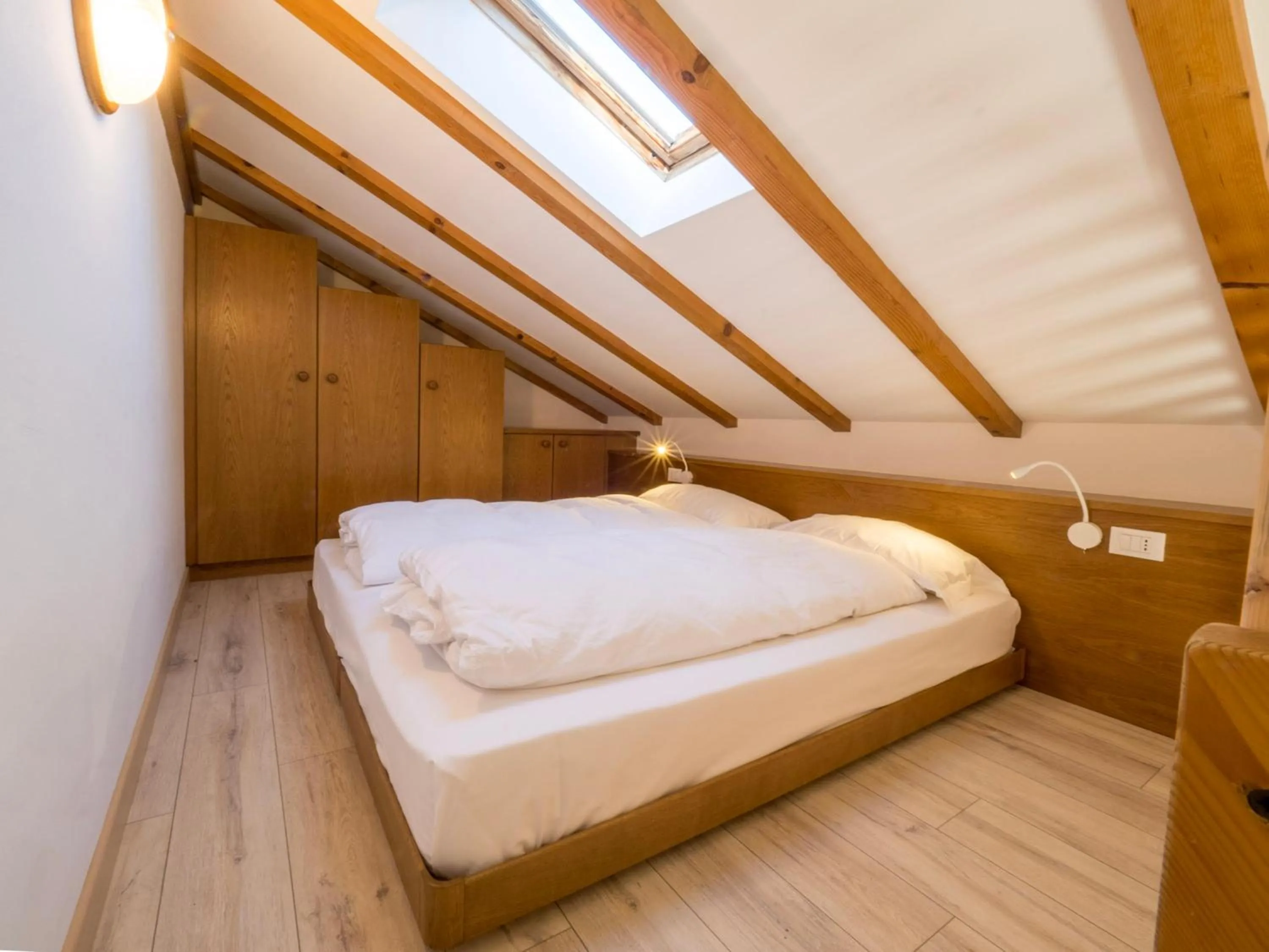 Bed in Hotel Ferrari