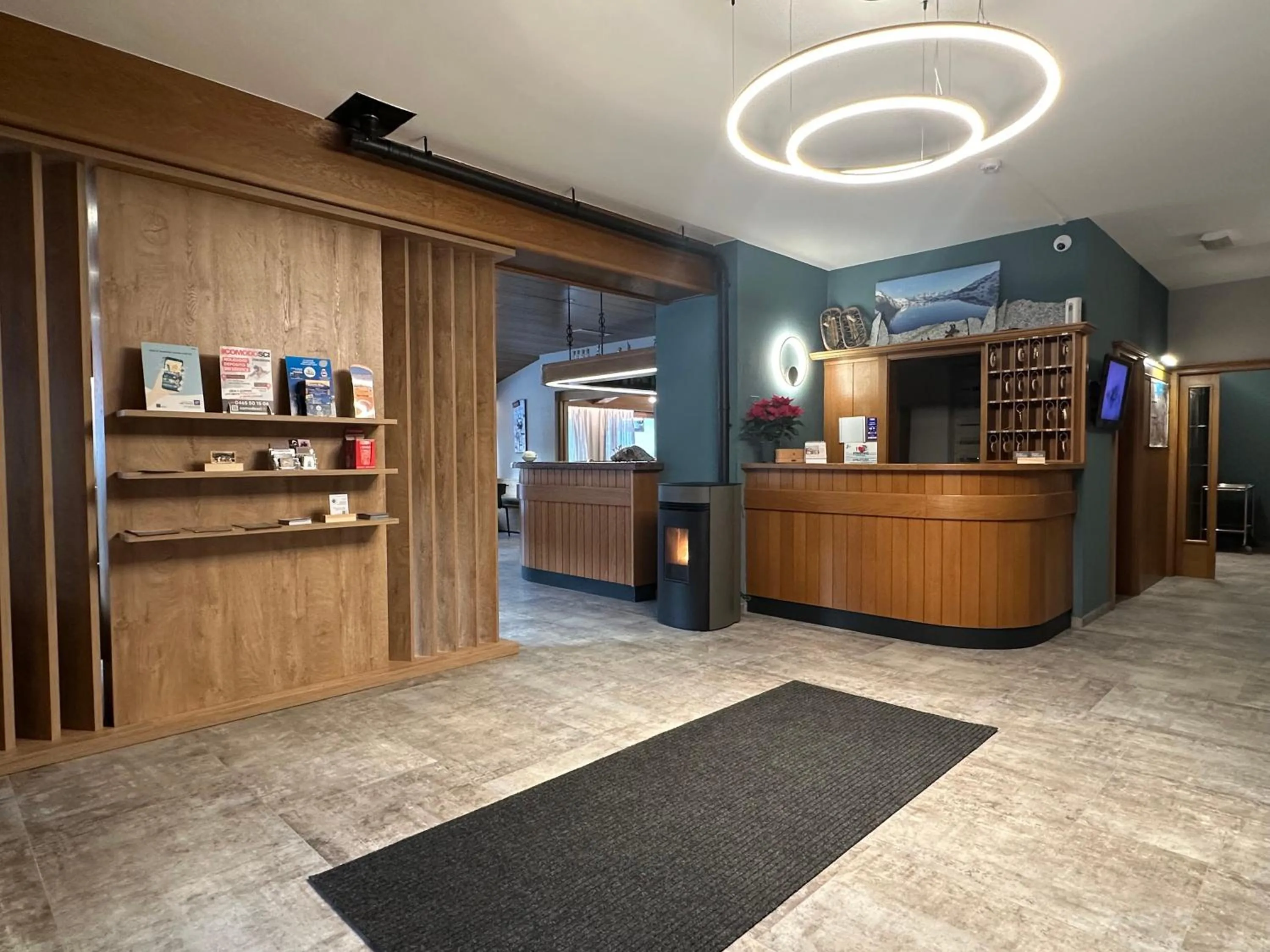 Lobby or reception in Hotel Ferrari