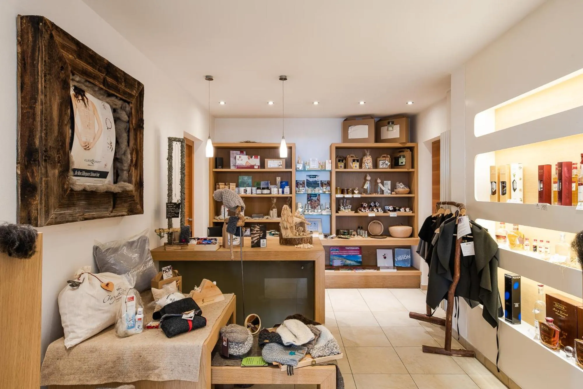 On-site shops in Naturhotel Rainer