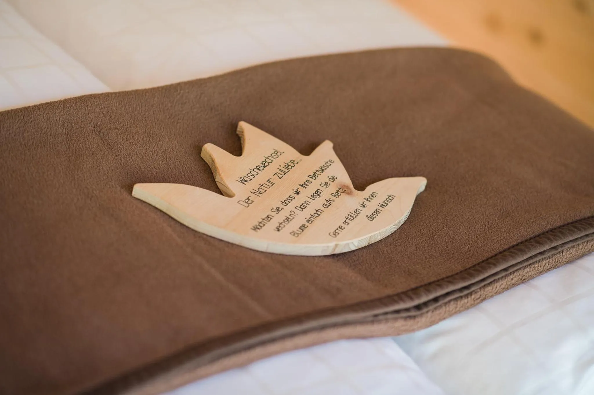 Decorative detail in Naturhotel Rainer