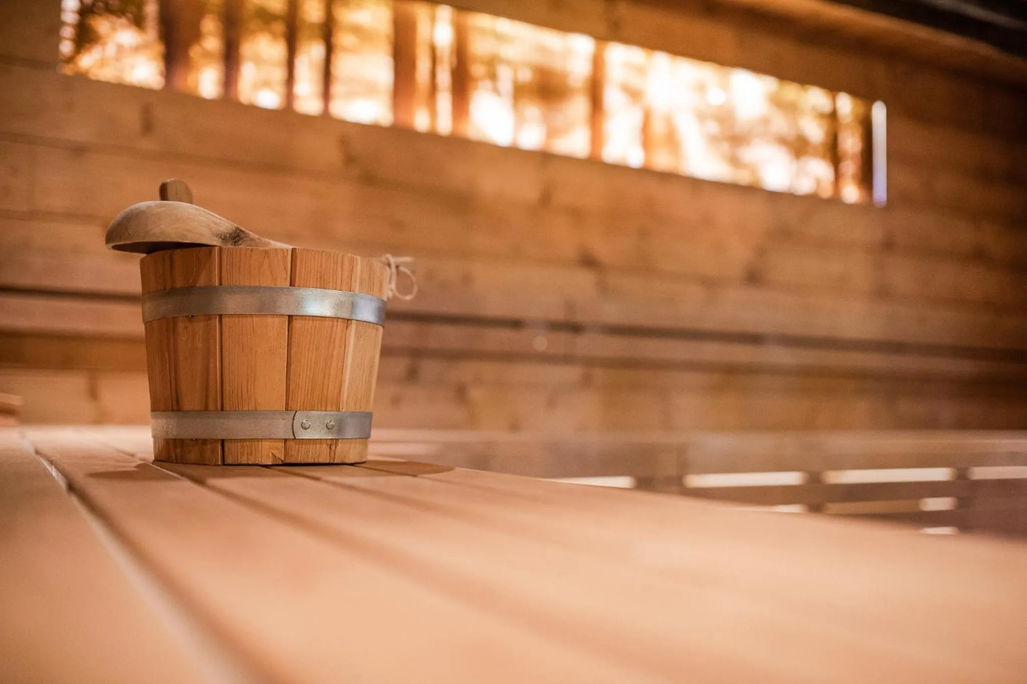 Sauna in Naturhotel Rainer