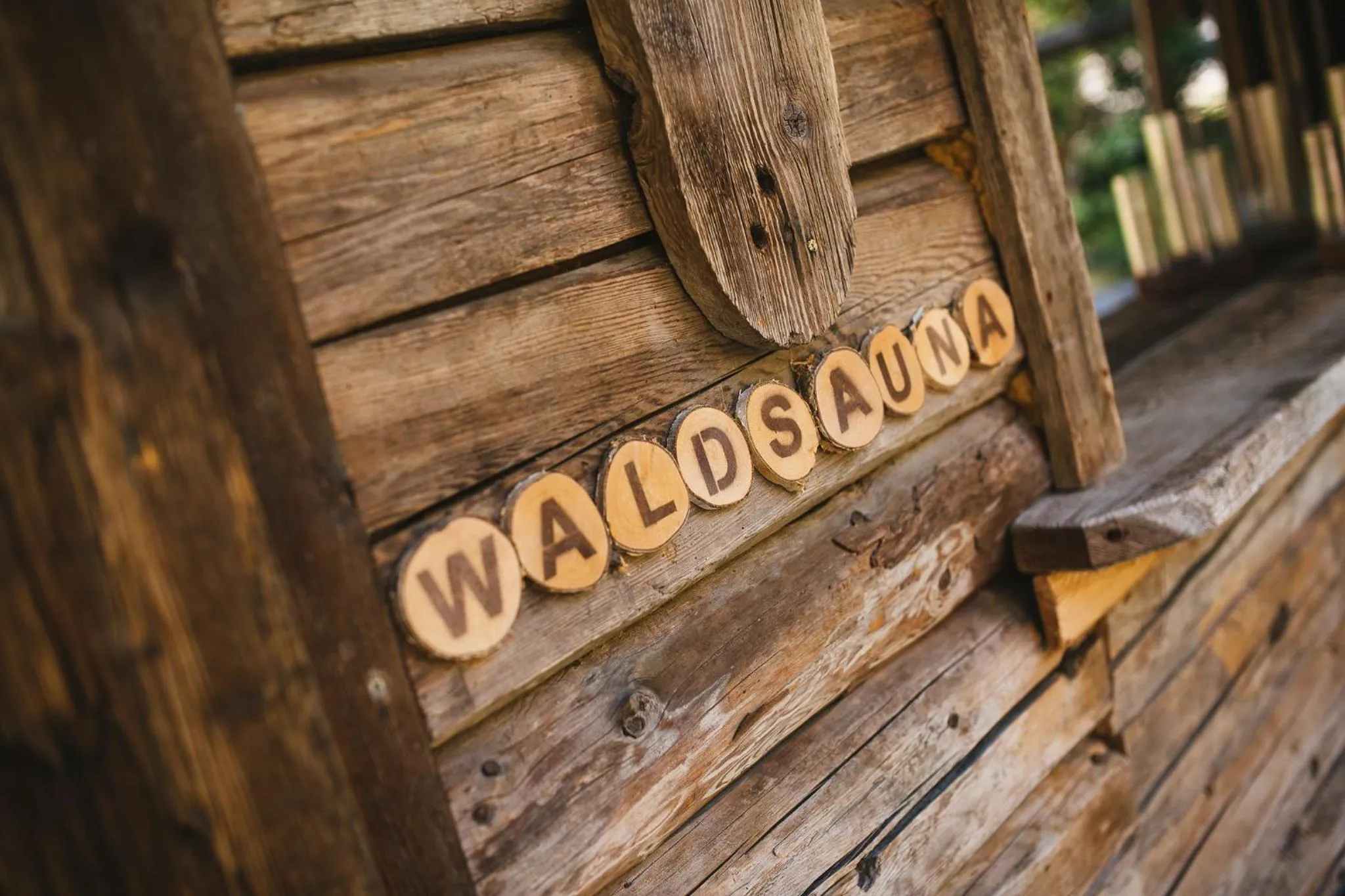 Sauna in Naturhotel Rainer