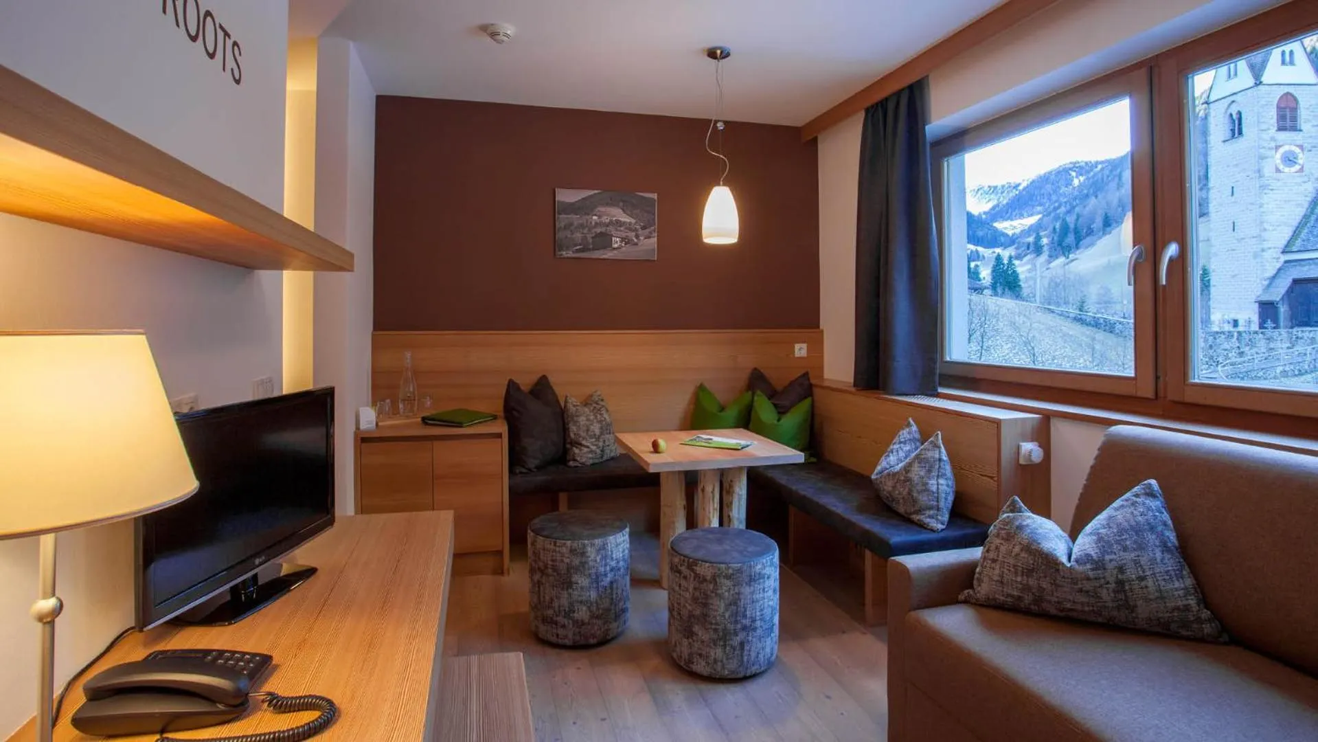 Living room in Naturhotel Rainer