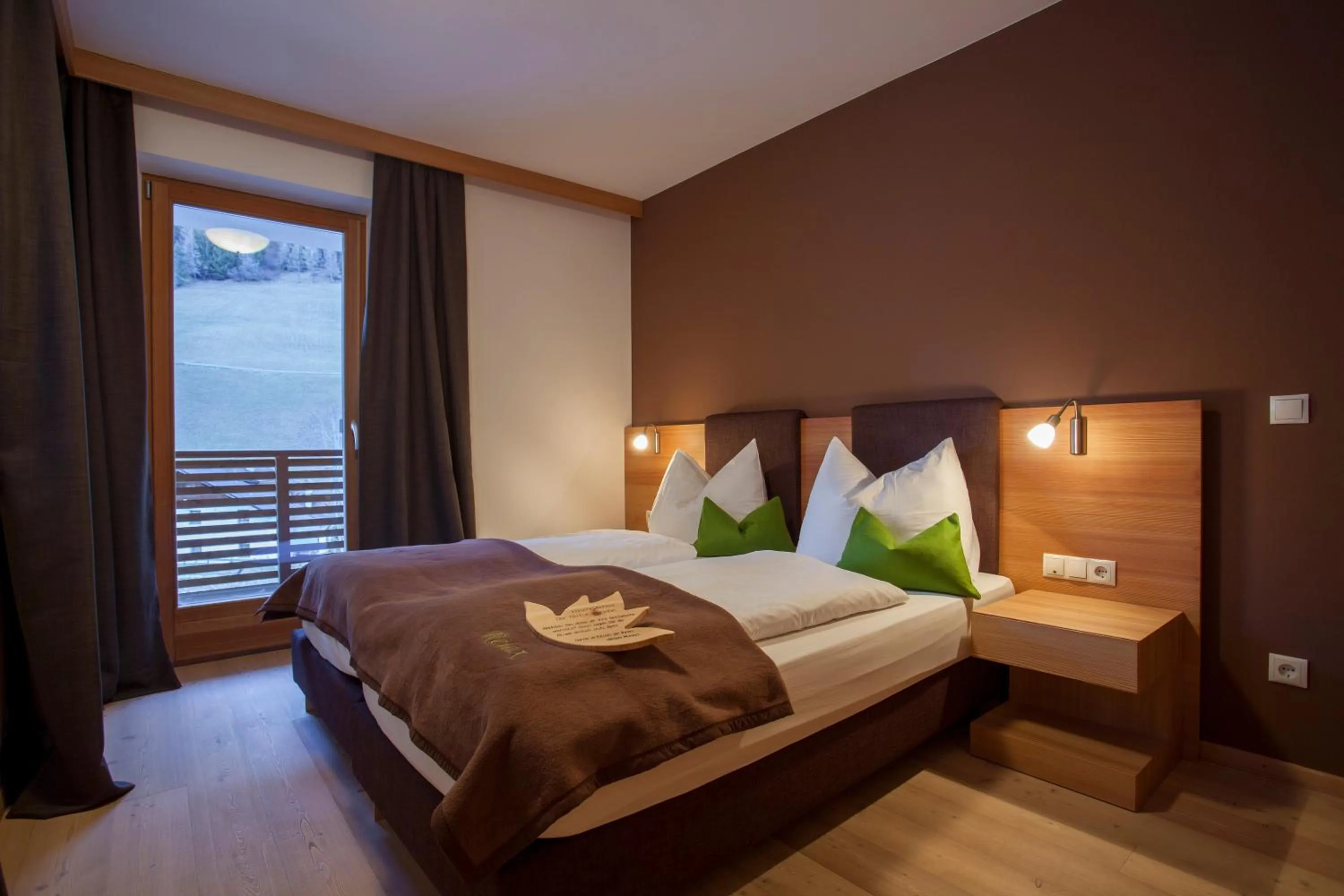 Photo of the whole room, Bed in Naturhotel Rainer