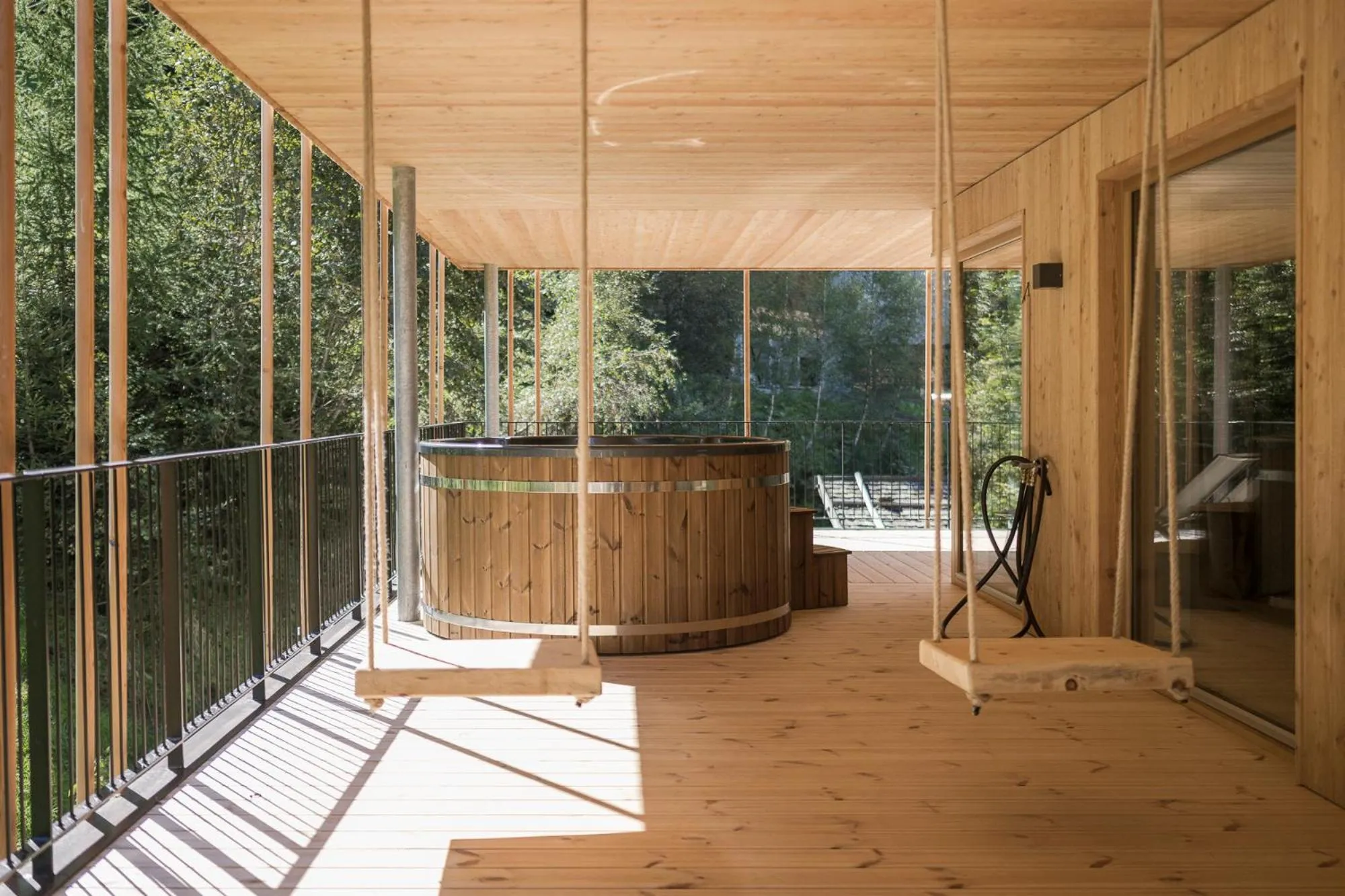 Swimming pool in Naturhotel Rainer