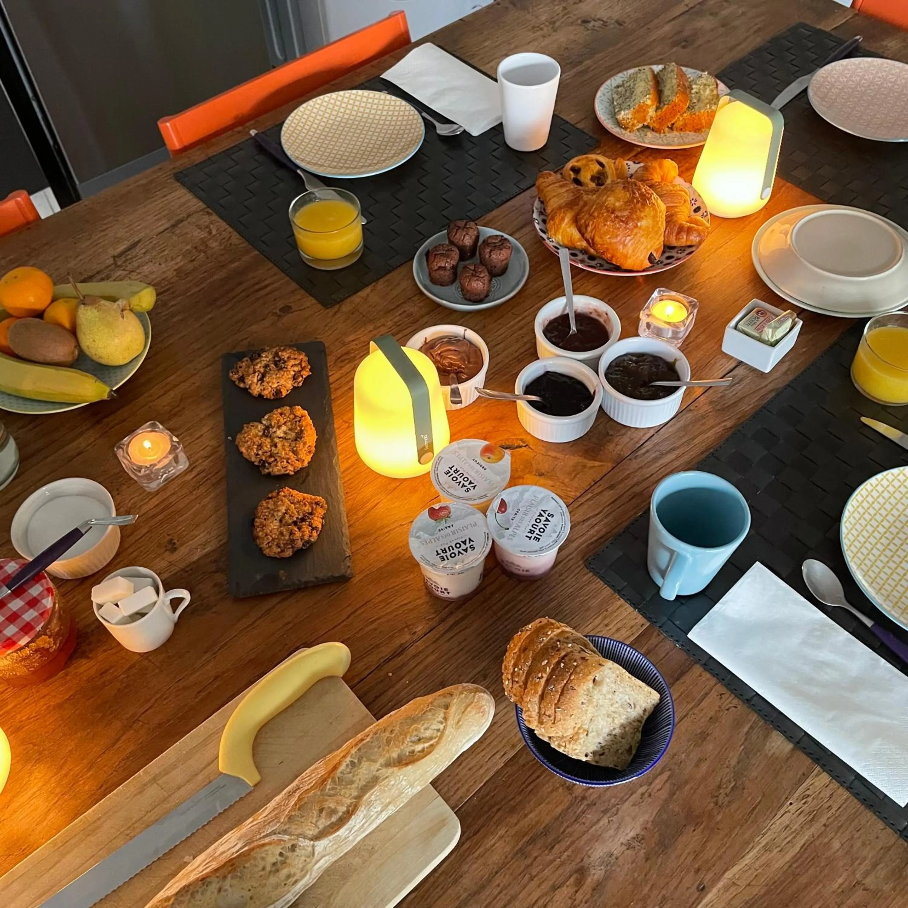 Breakfast in Effet Lodge