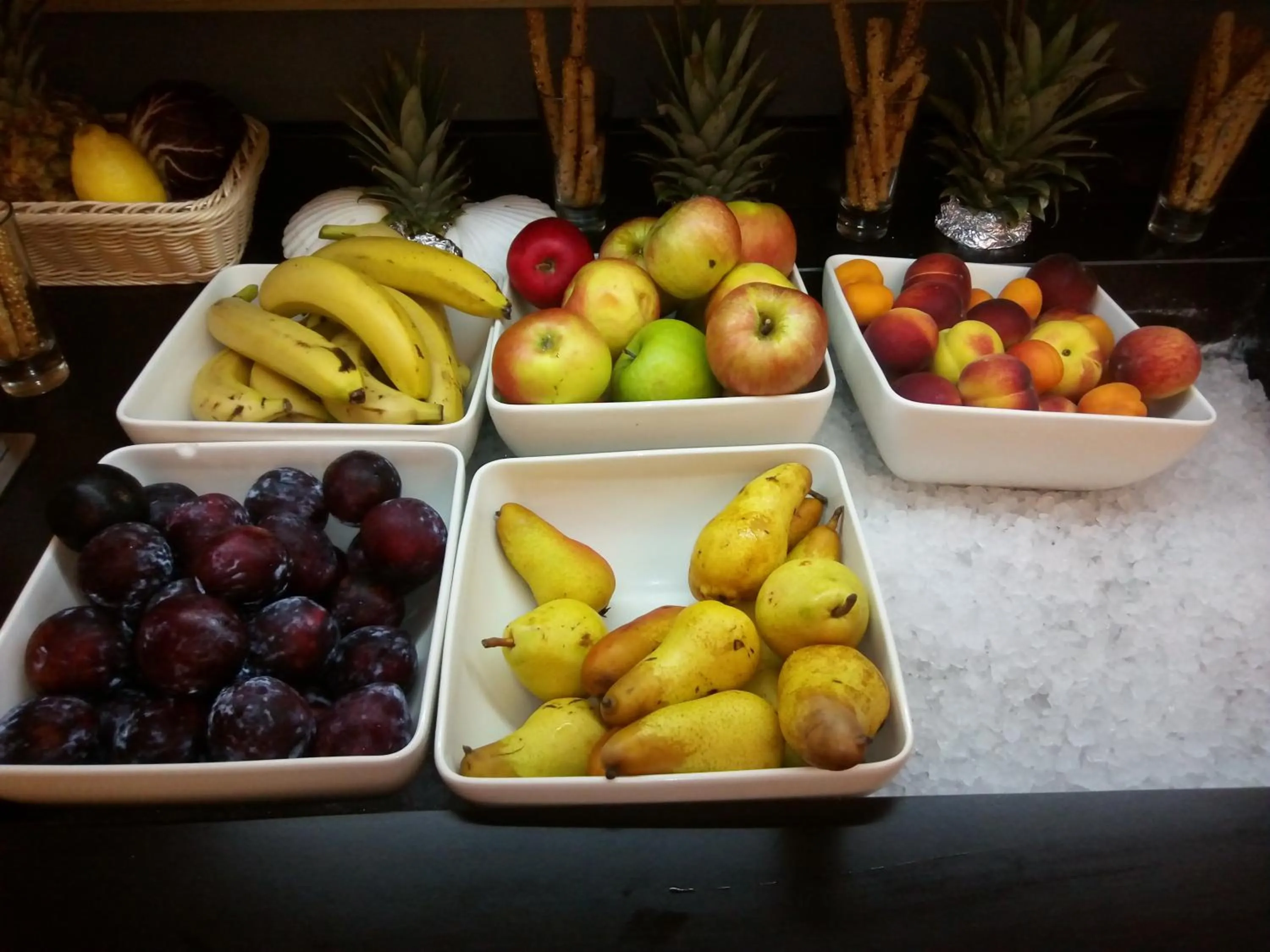 Buffet breakfast in Villas Arbia - Rio by the Beach