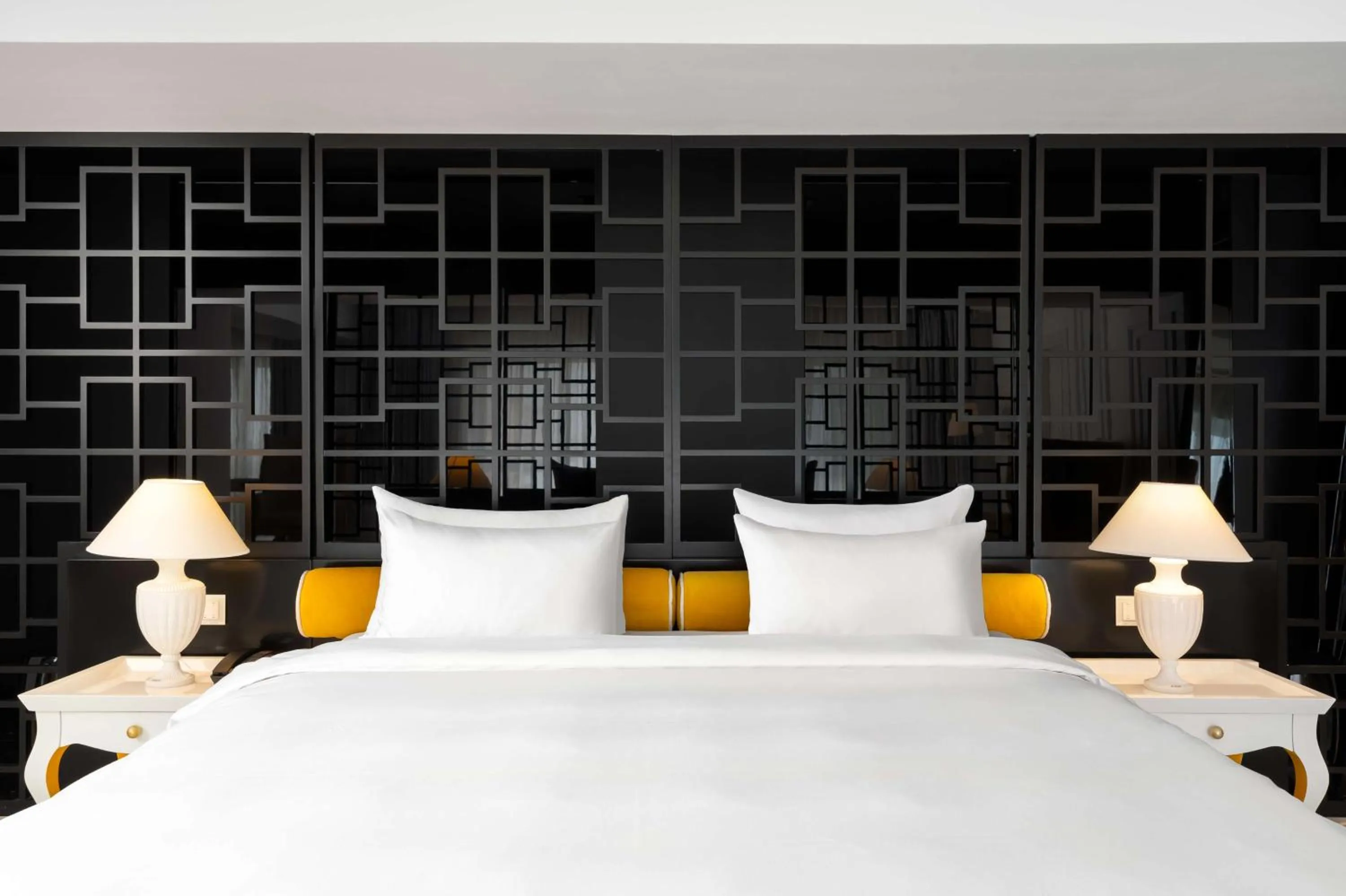 Bed in Radisson Blu Hotel Bucharest