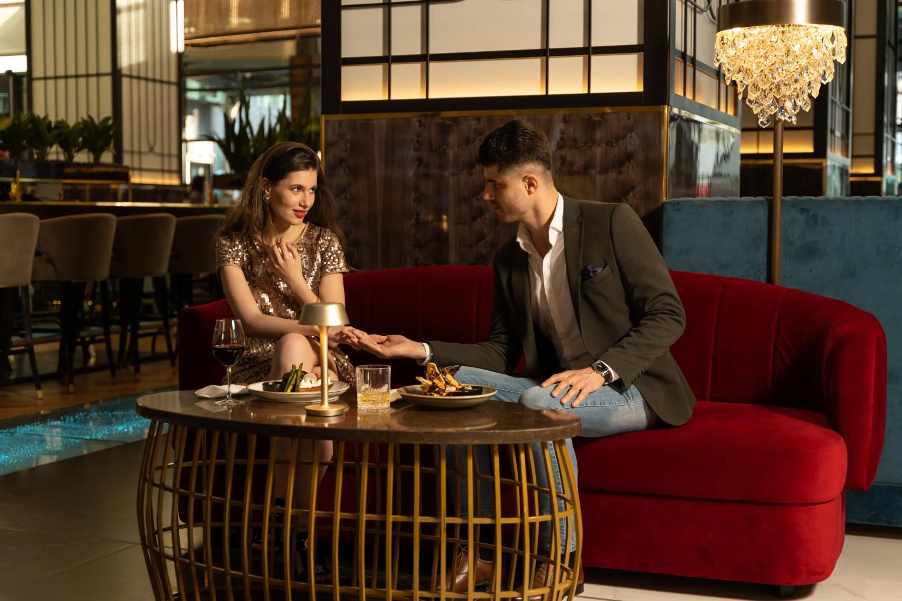 People in Radisson Blu Hotel Bucharest