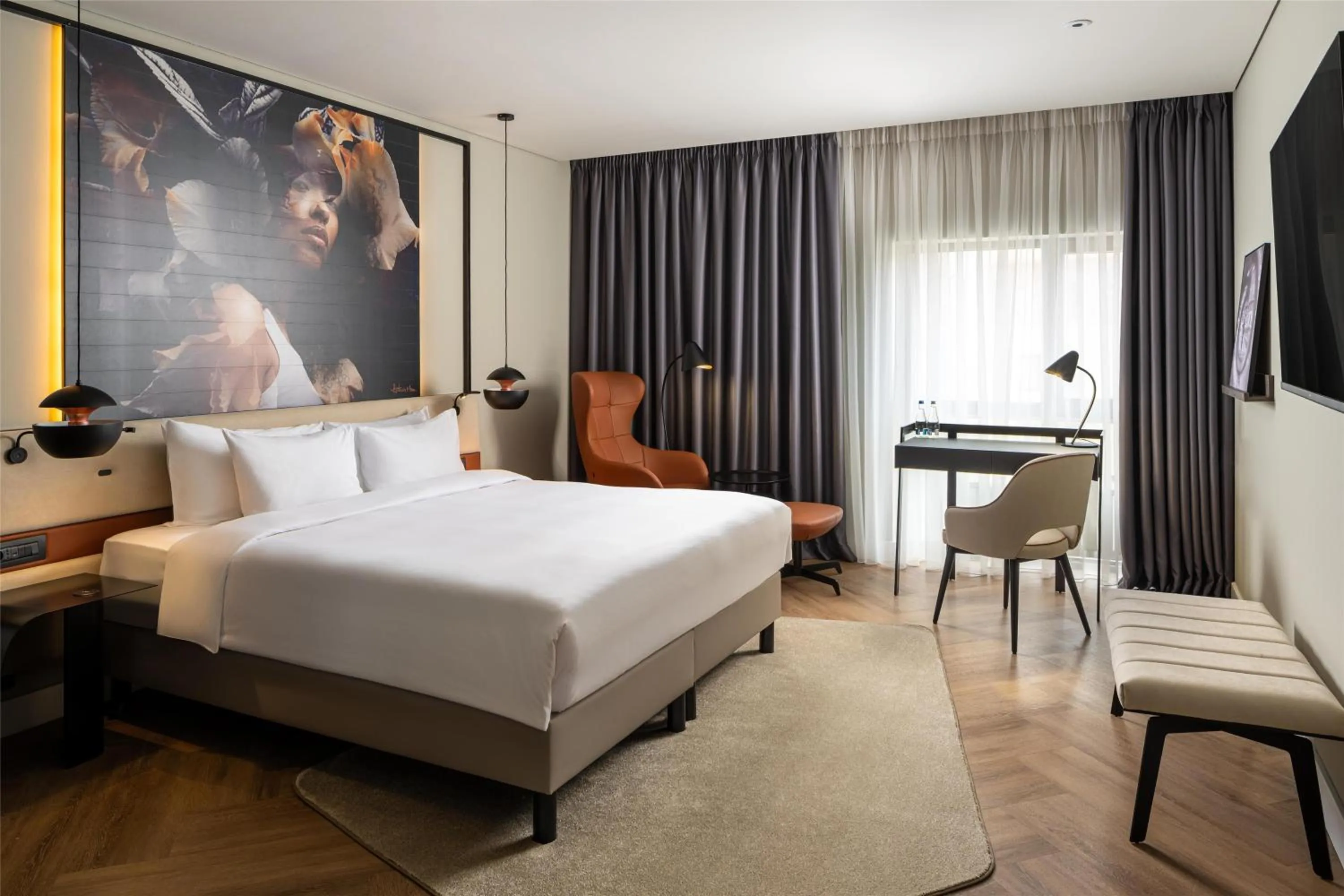 Bedroom, Bed in Radisson Blu Hotel Bucharest