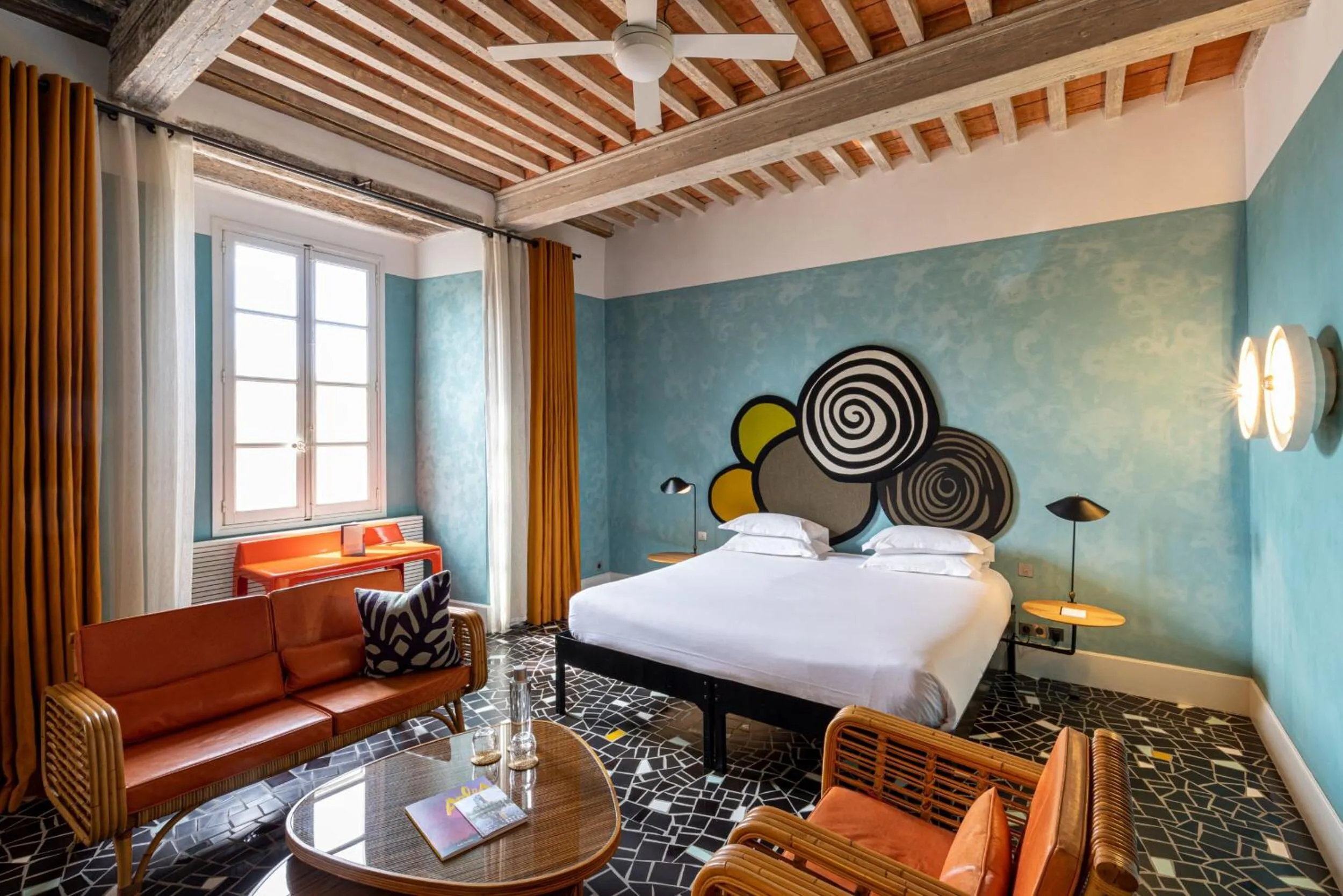 Photo of the whole room, Bed in Hôtel Du Cloître