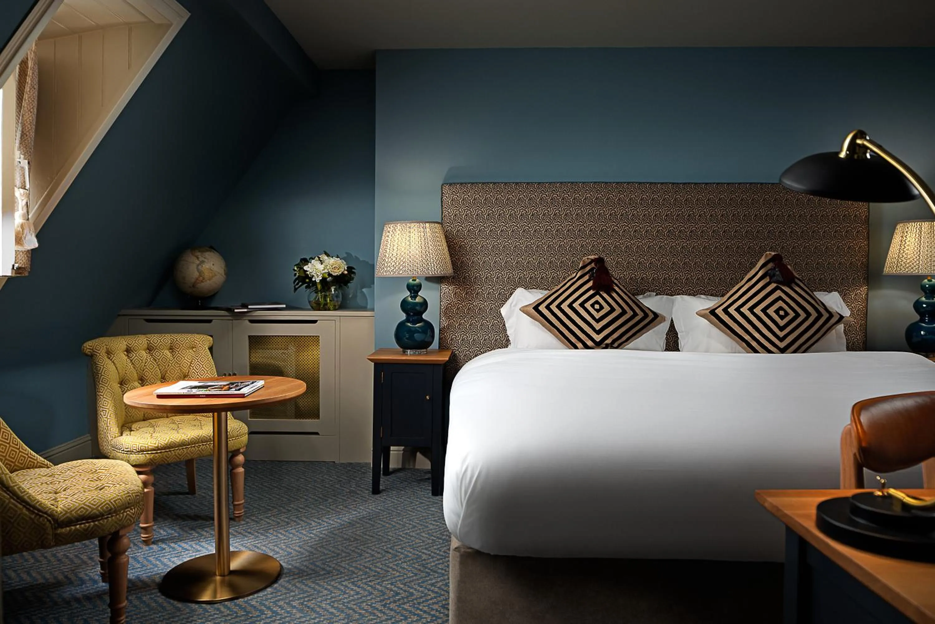 Bedroom, Bed in Schoolhouse Hotel