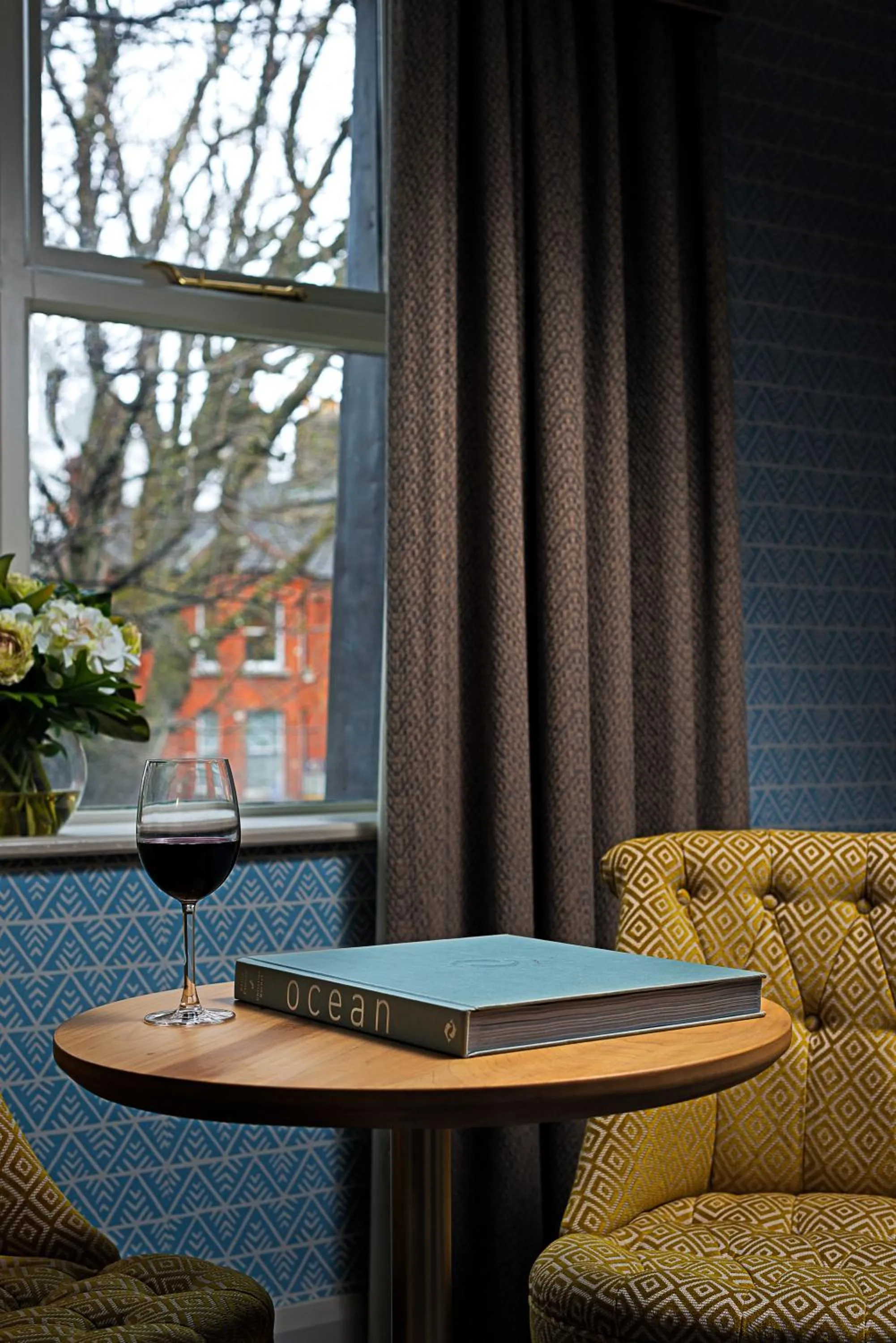 Seating area in Schoolhouse Hotel
