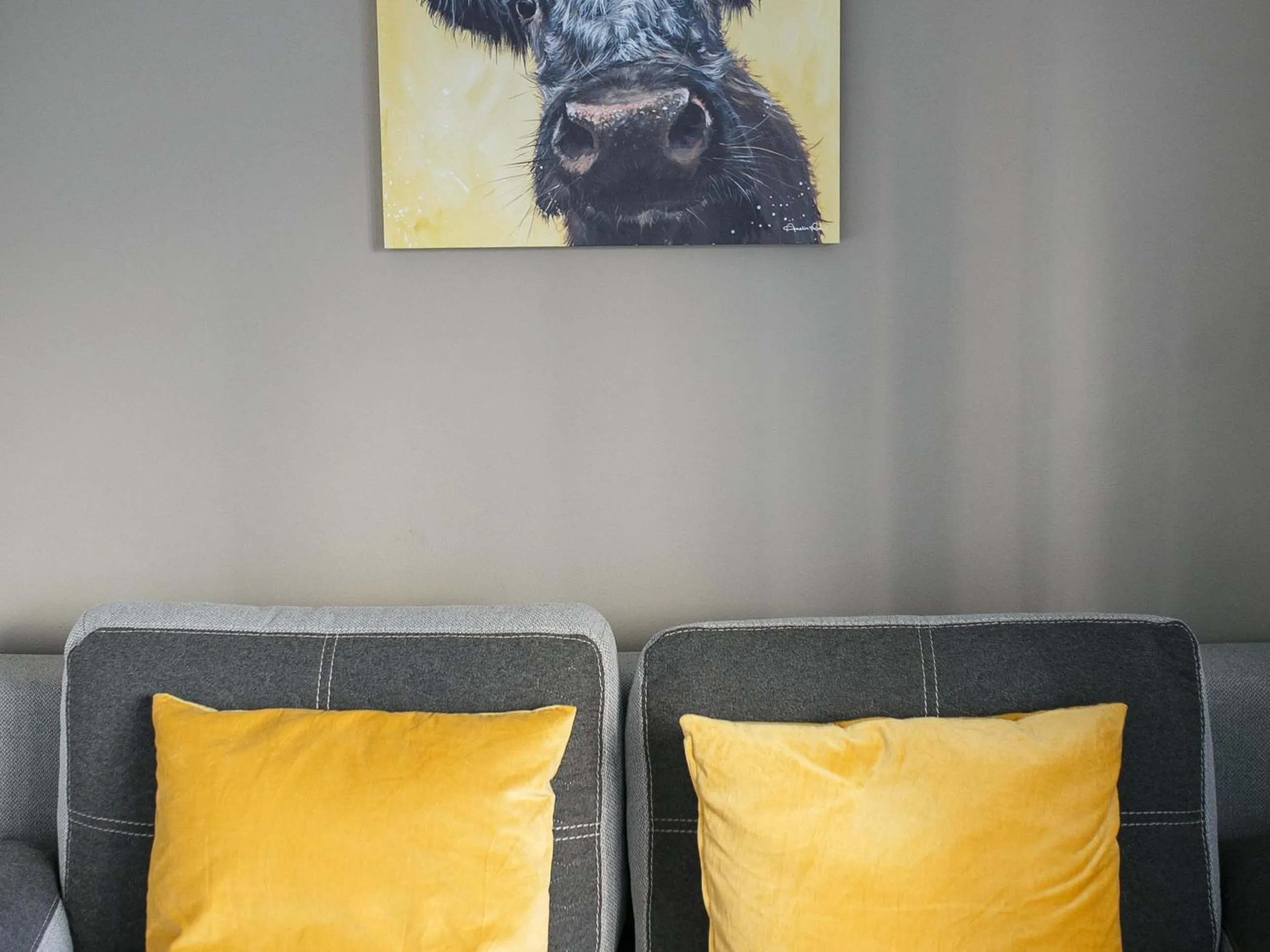 Living room in The Wee Snug