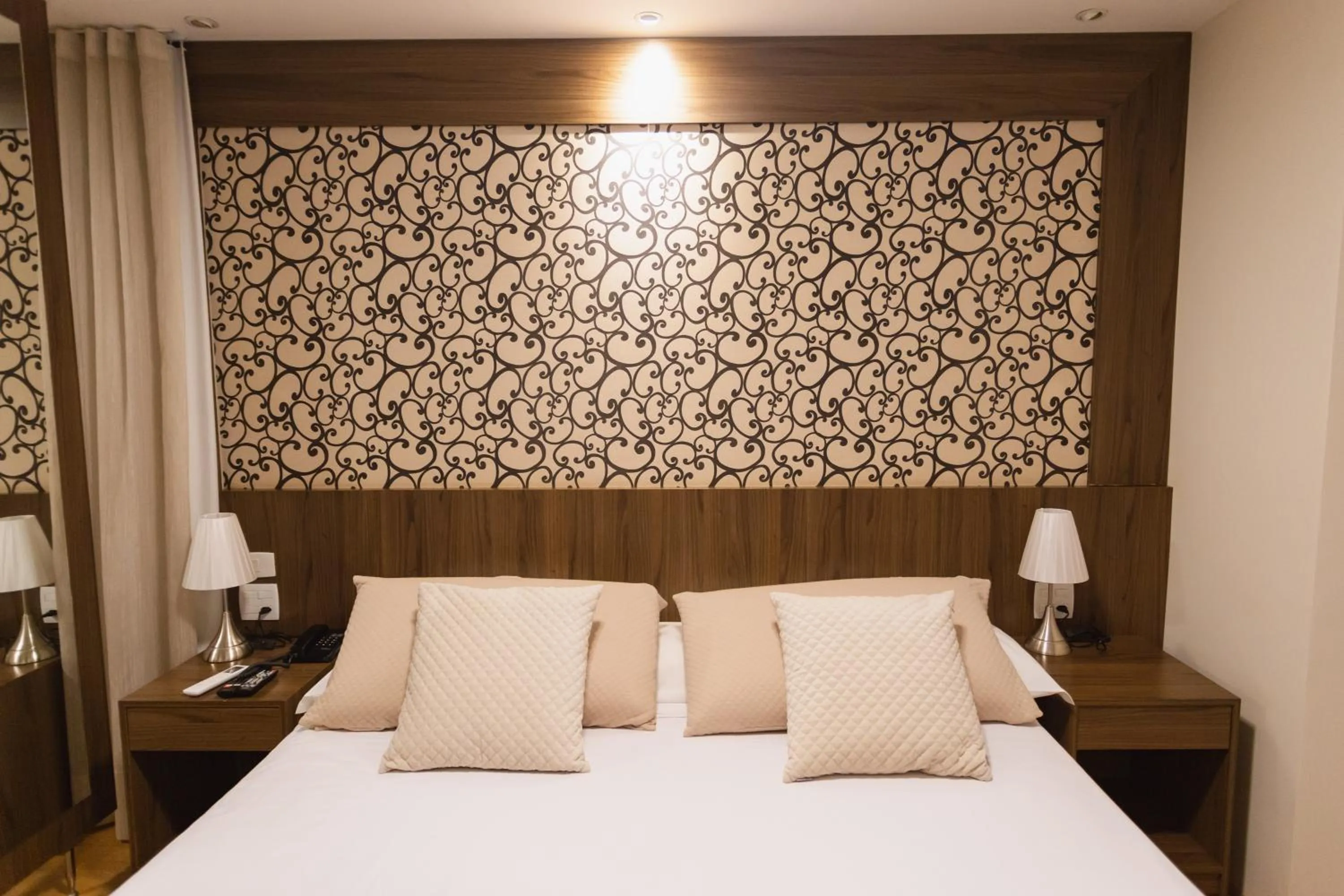 Bed in JR Hotel Ribeirão Preto